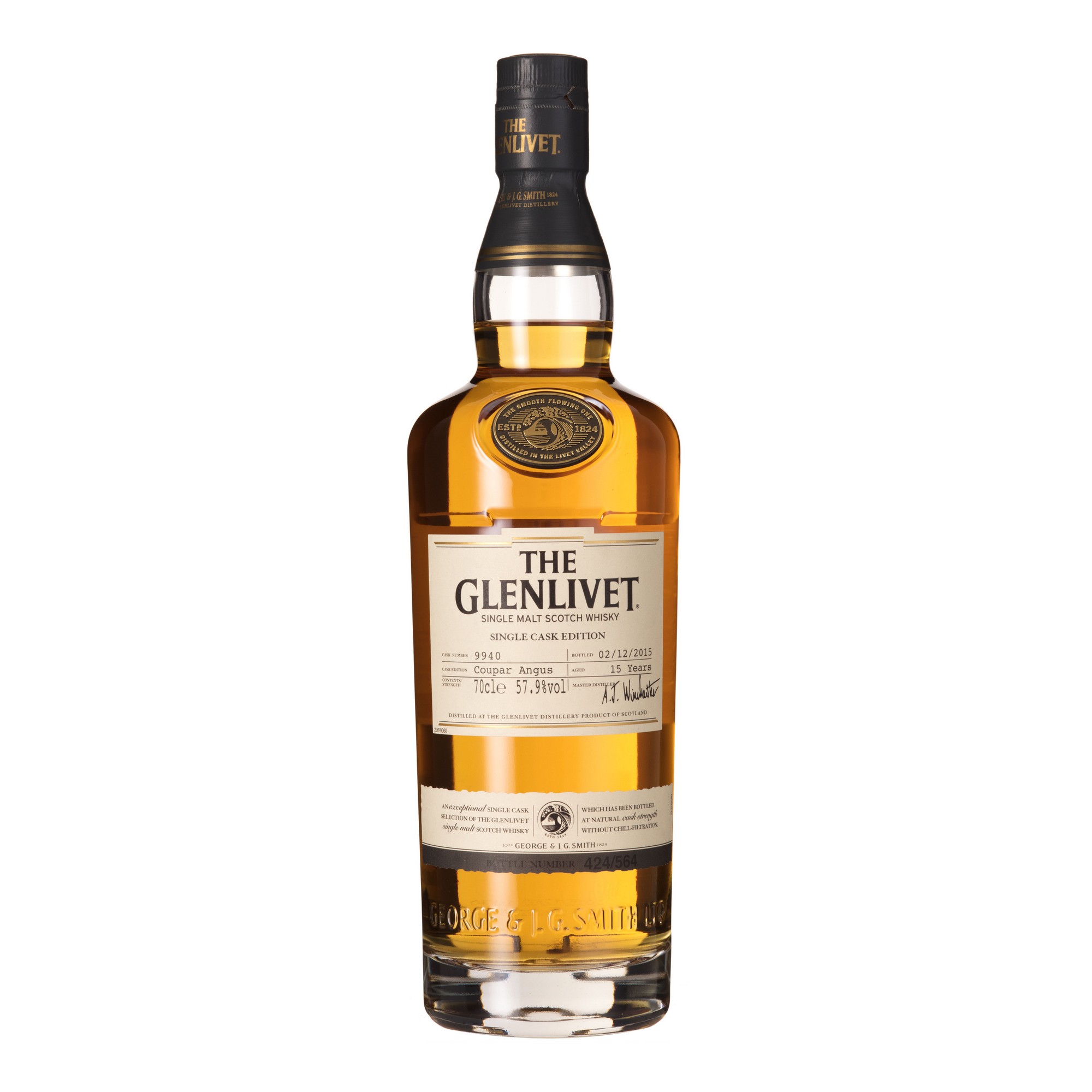 The glenlivet coupar angus single cask 57,9% 70cl