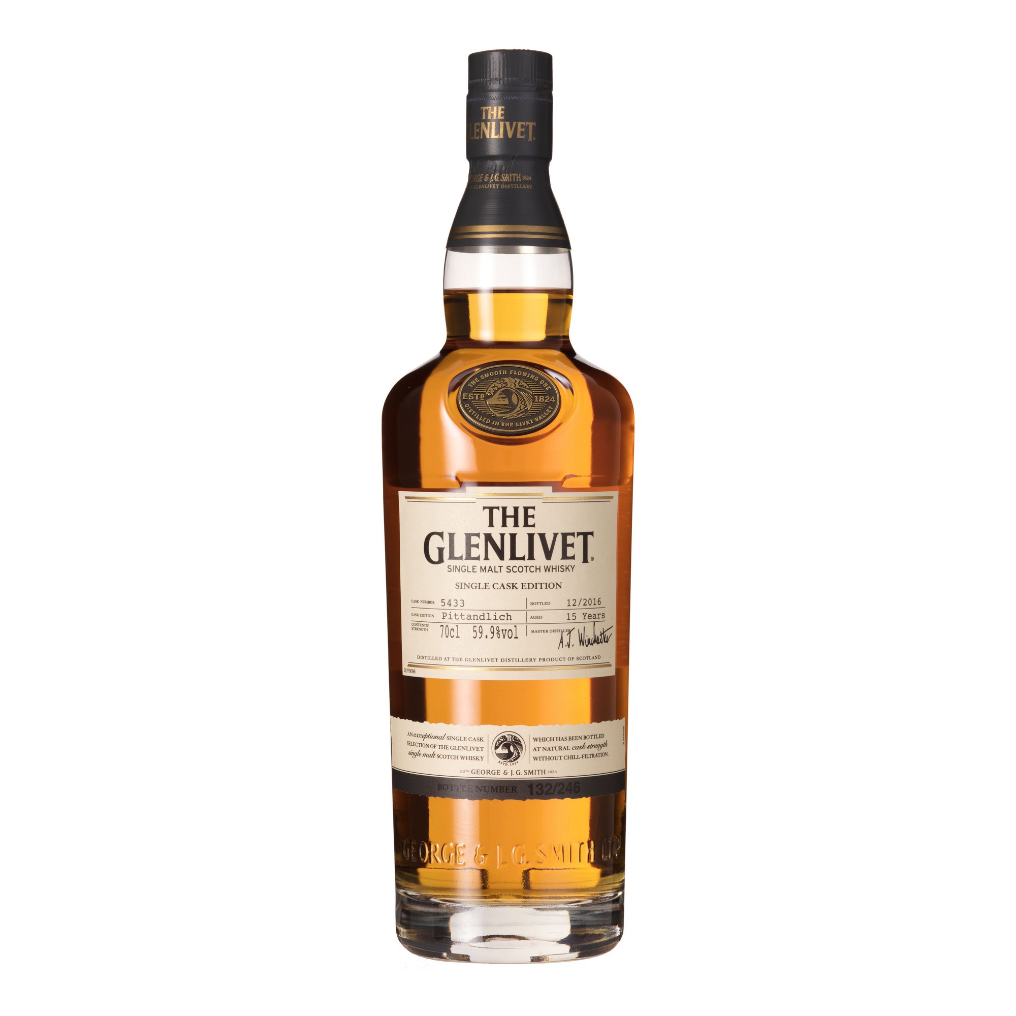 The glenlivet pittandlich sce 59,9% 70cl