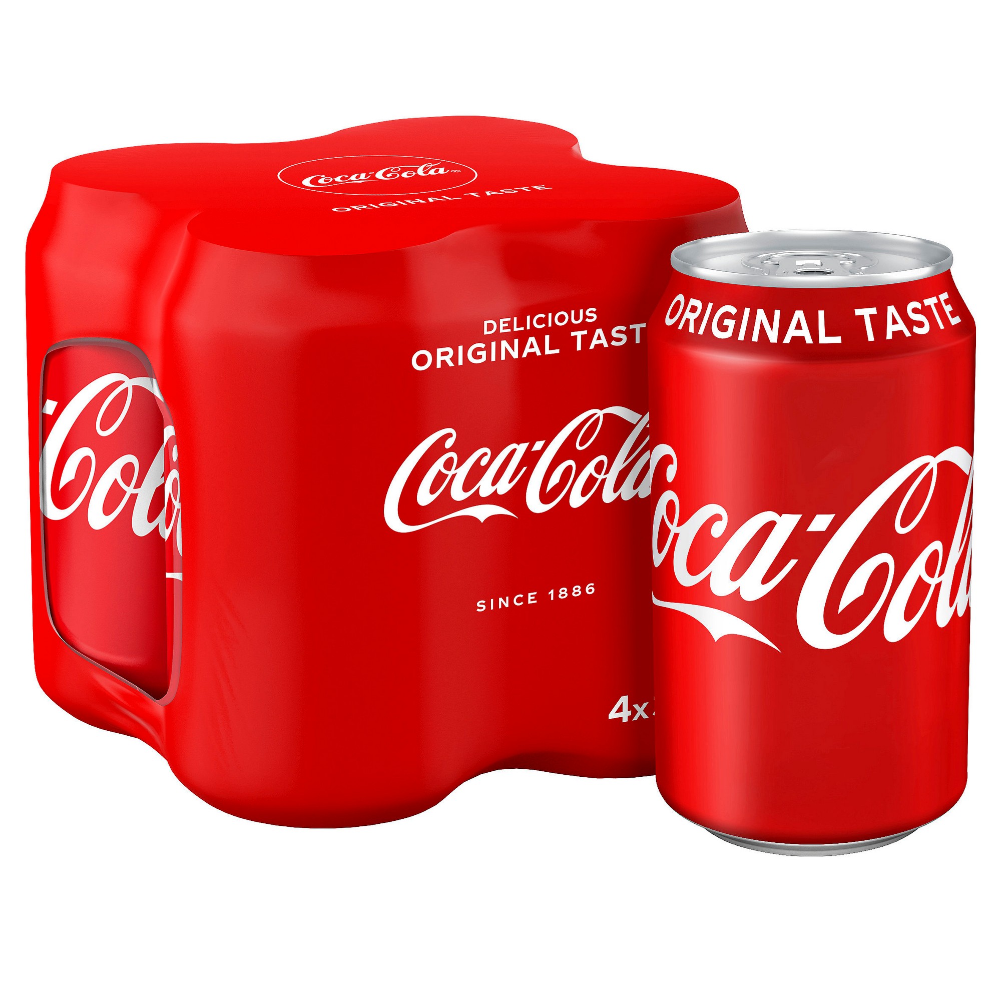 Coca-cola 4-pk boks  24x0,33l
