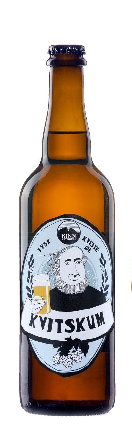Kinn kvitskum tysk kveiteøl 5,5% 12x75cl