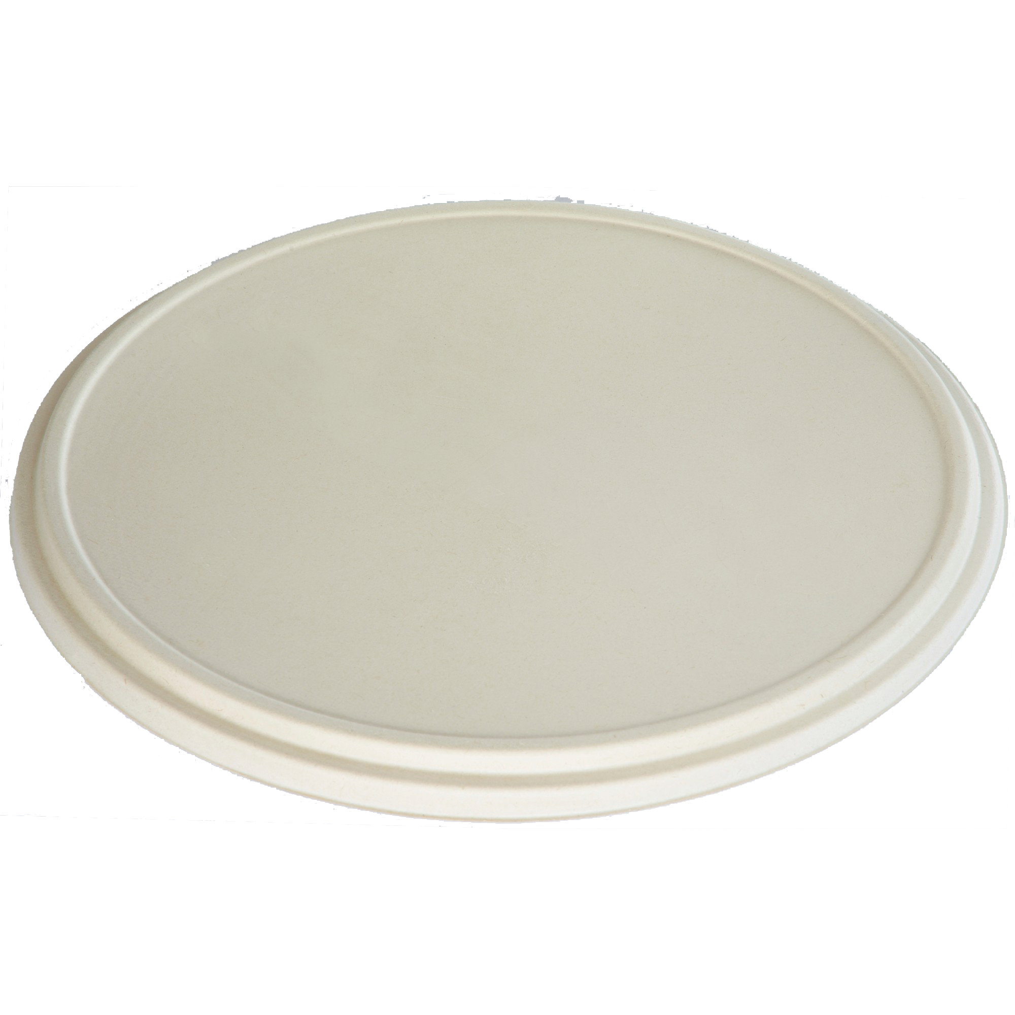 Bagasse lokk pizzaeske natur 55stk