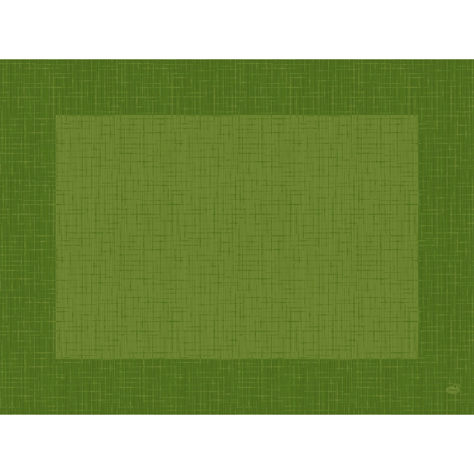 Bordbrikke dunicel linnea leaf green 100stk