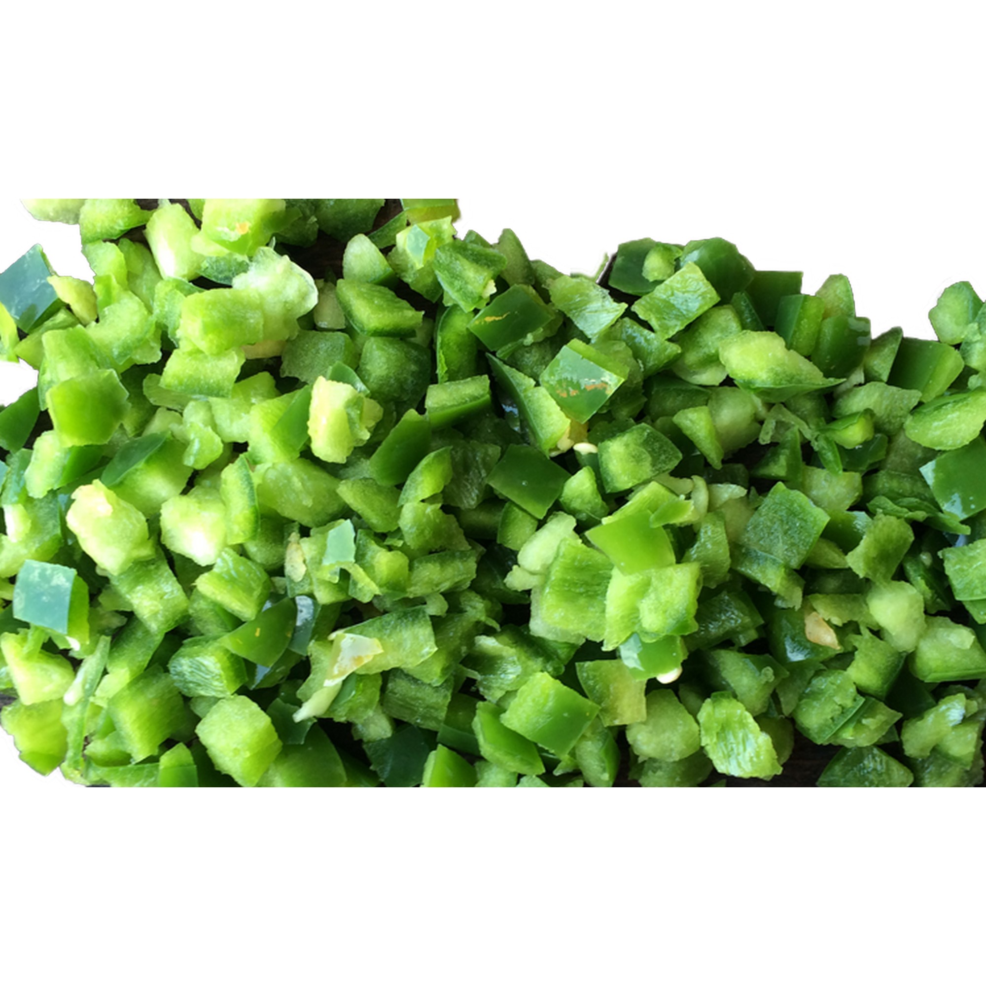 Paprika grønn terning   kg