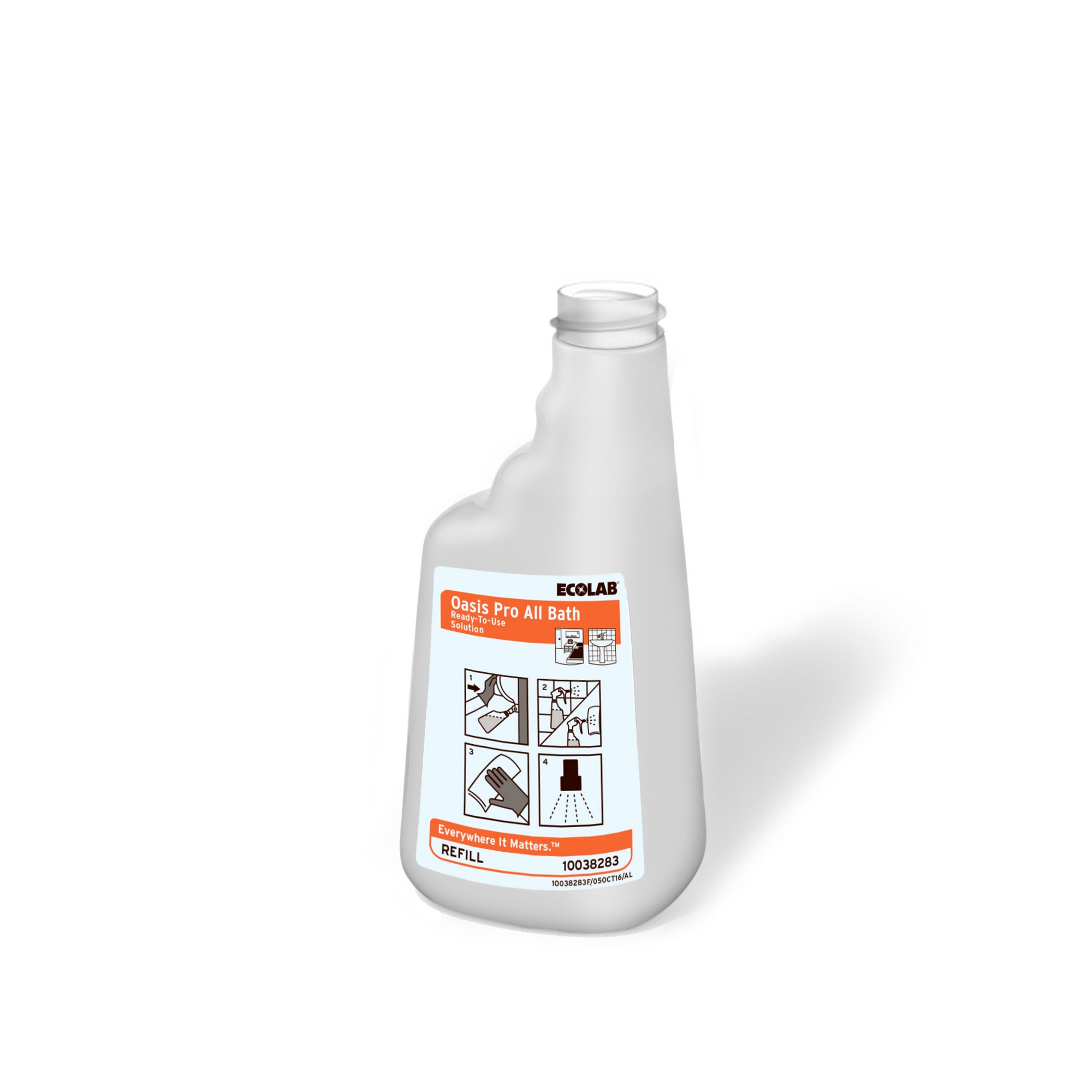 Plastflaske oasis pro all bath 1stk
