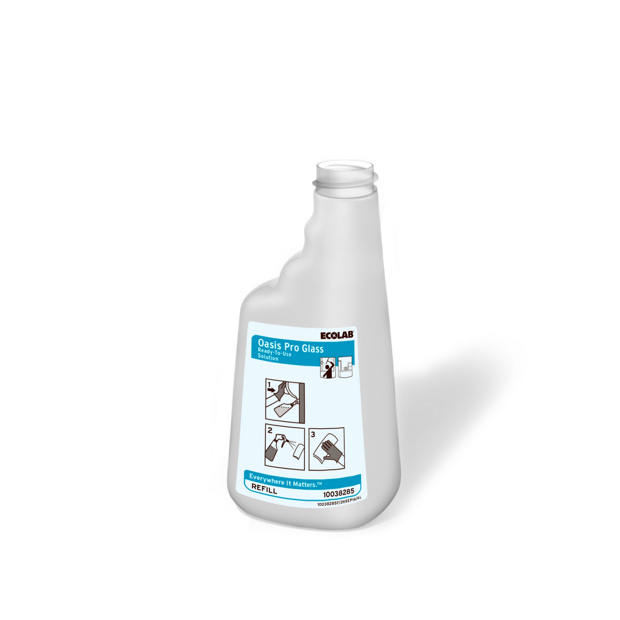 Plastic bottle oasis pro glass  1pce