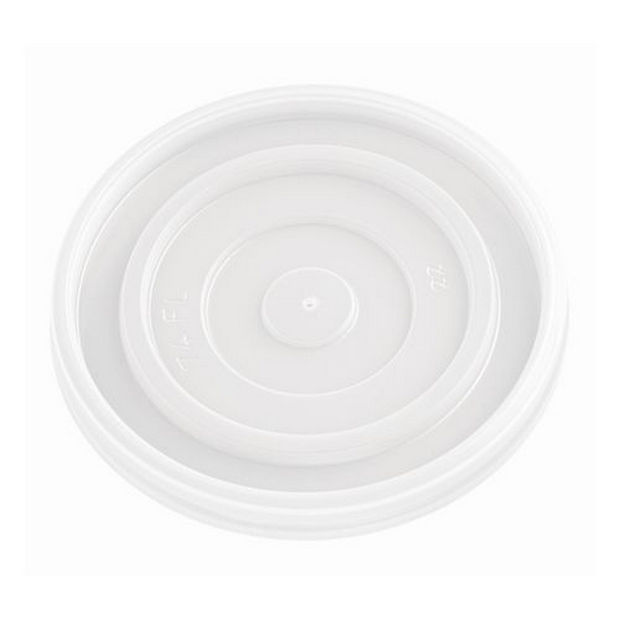 Lid for styro cups      1000stk