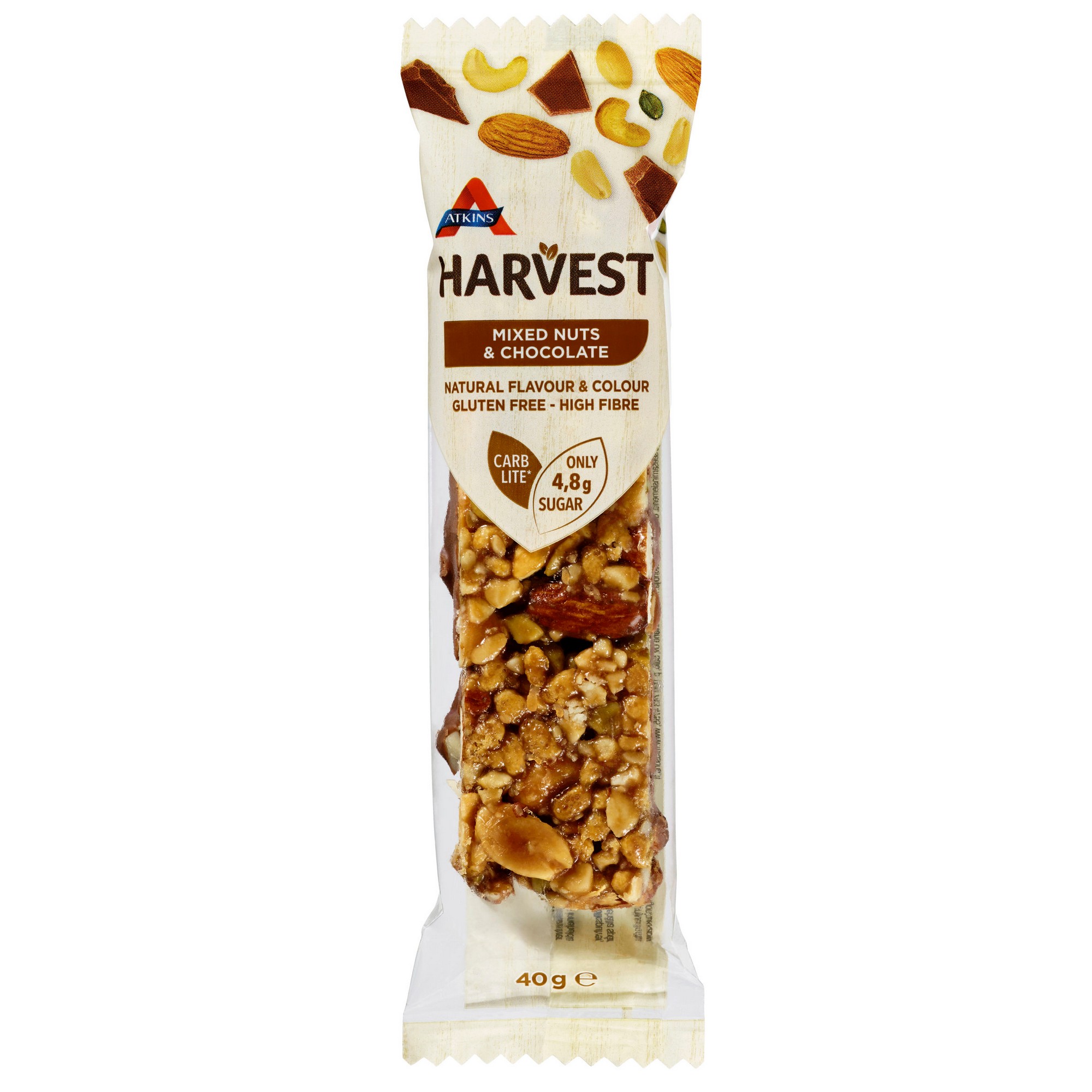 Harvest mixed nuts chocolate 40g