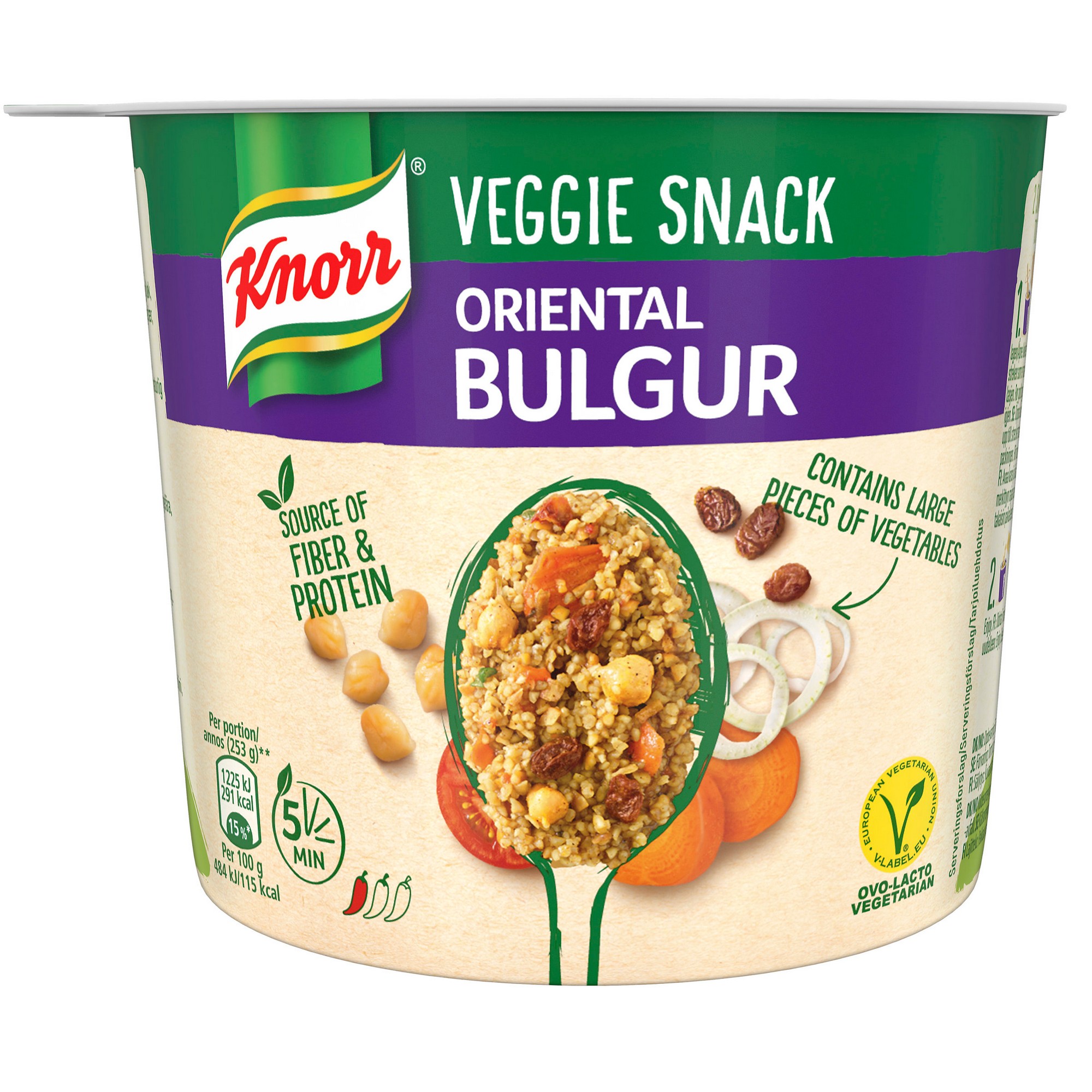Veggiepot orientalsk bulgur 74g