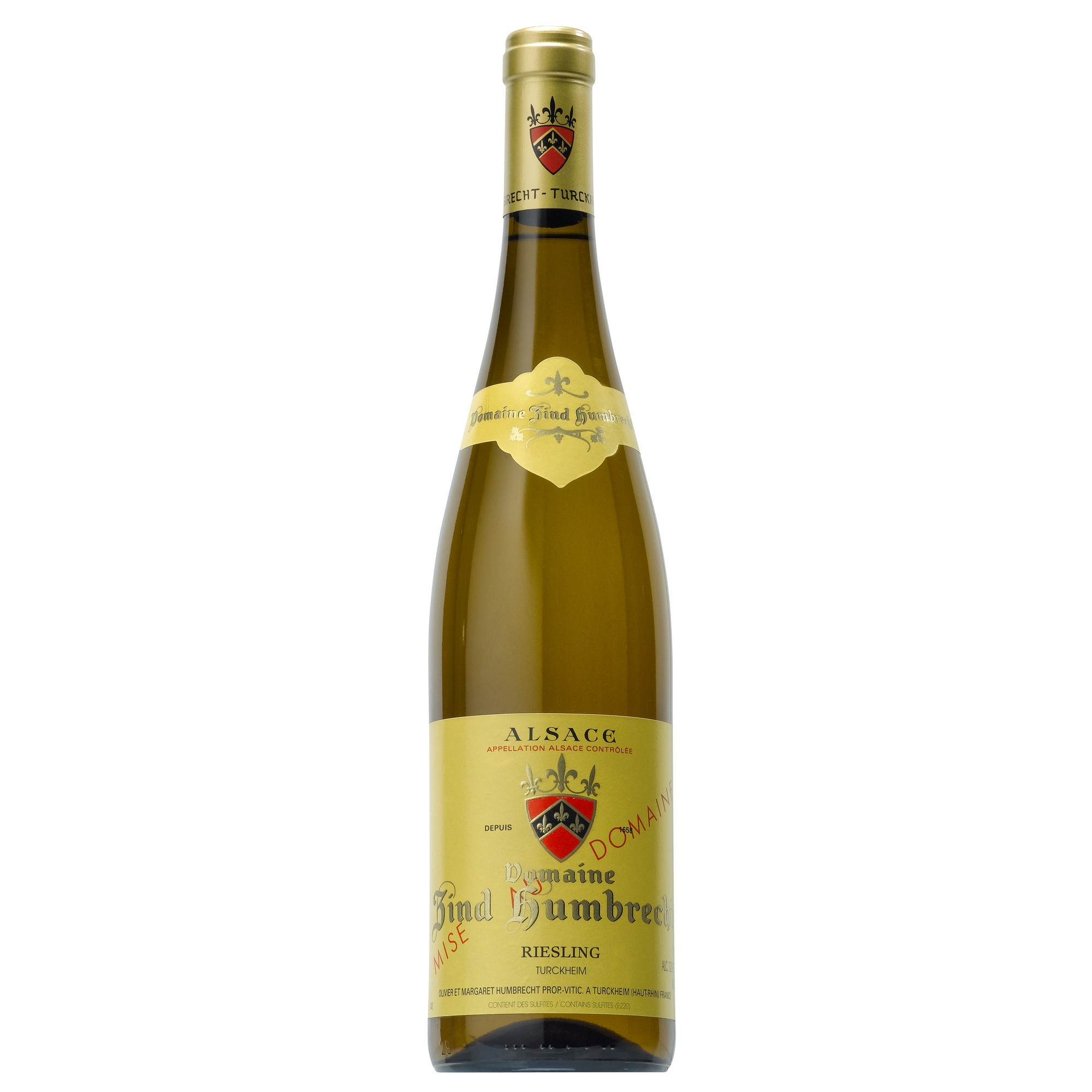 Zind-humbrecht riesling turckheim 13,5% 75cl