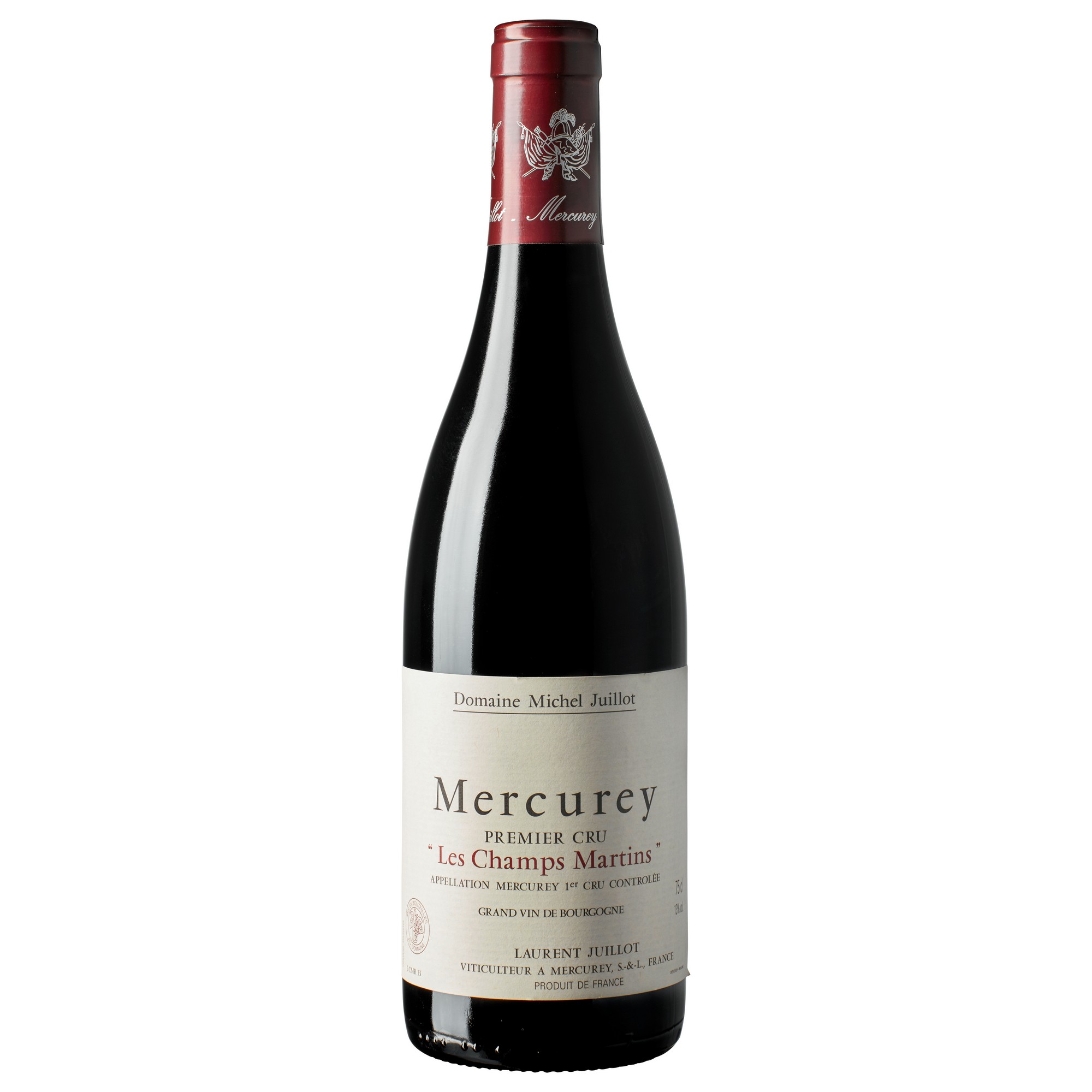 Juillot mercurey 1cru les champs martins 13% 75cl