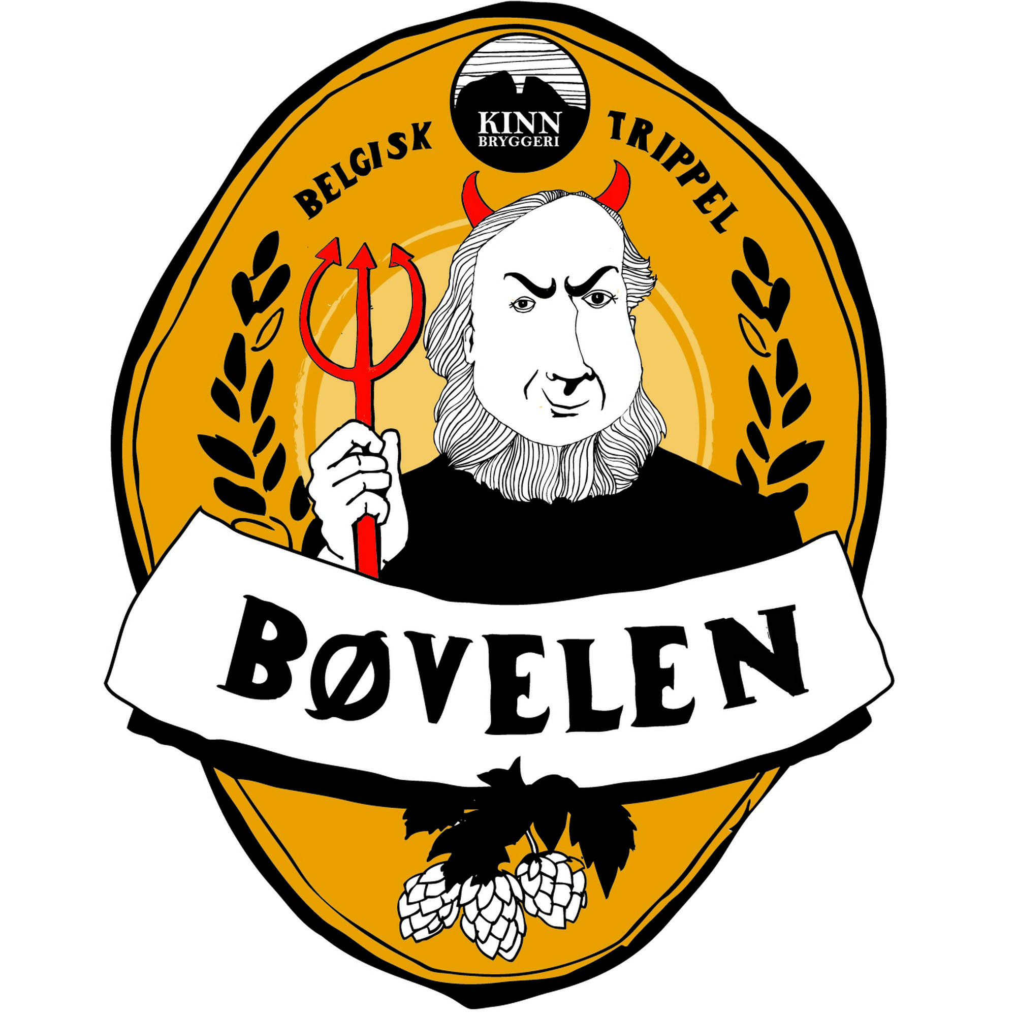 Kinn bøvelen trippel 9% 20l