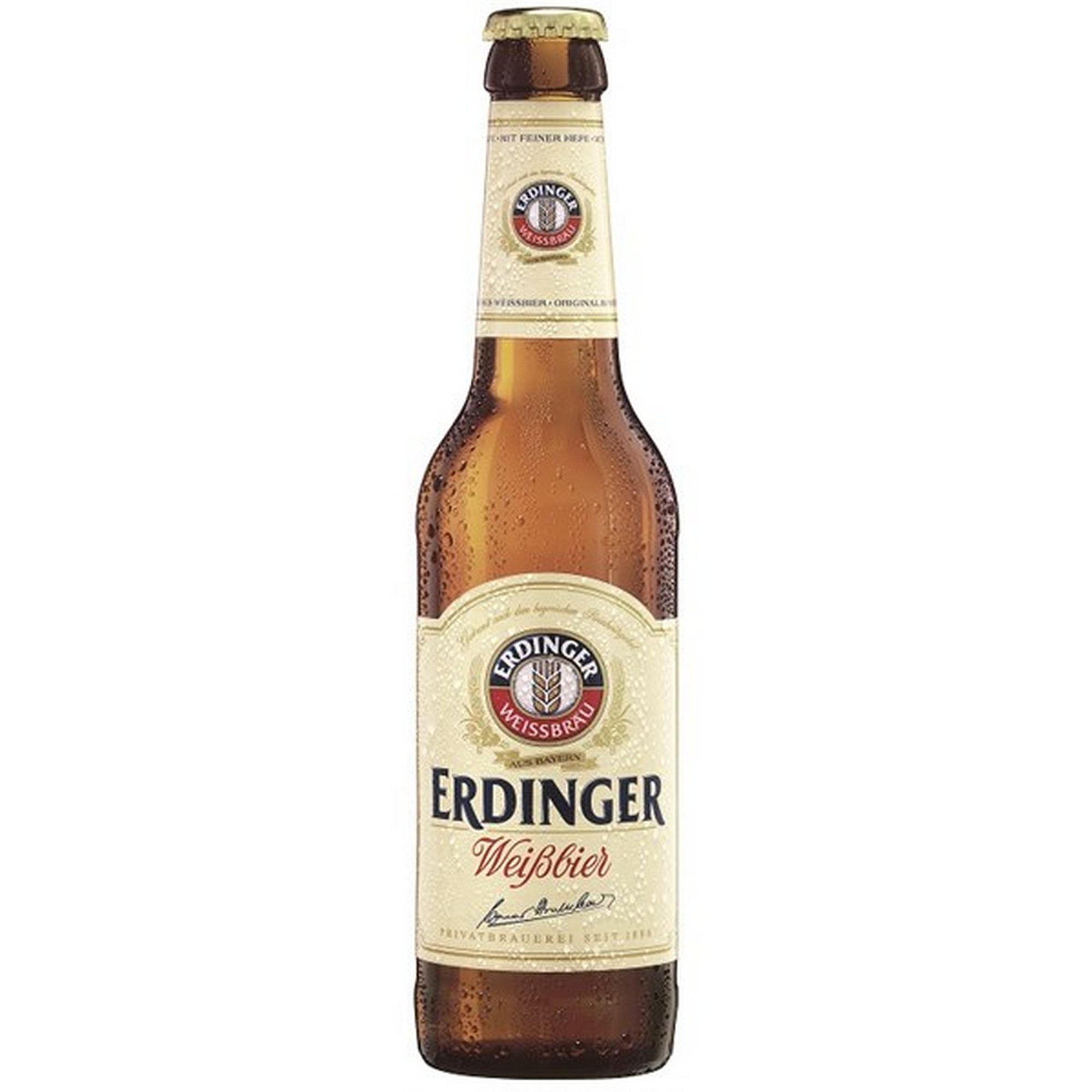 Erdinger weissbier hefe   5,3%   12x33cl