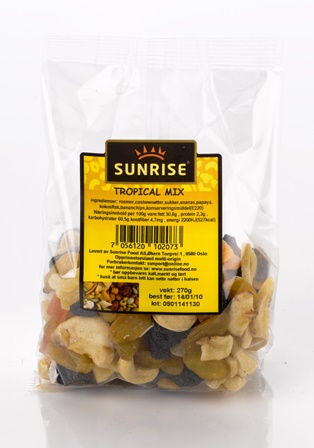 Tropical mix sunrise    300g