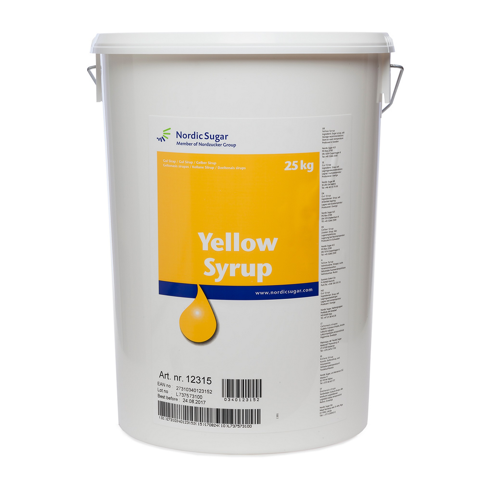 Gul sirup 25kg