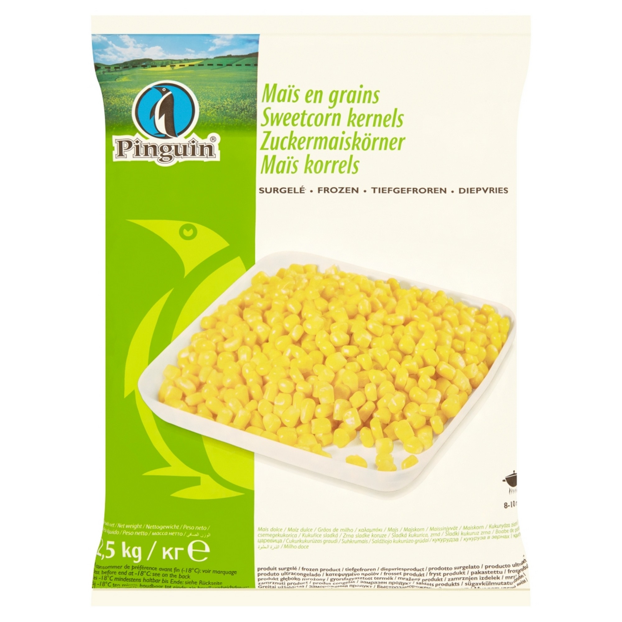 Maiskjerner best sweet   2,5kg
