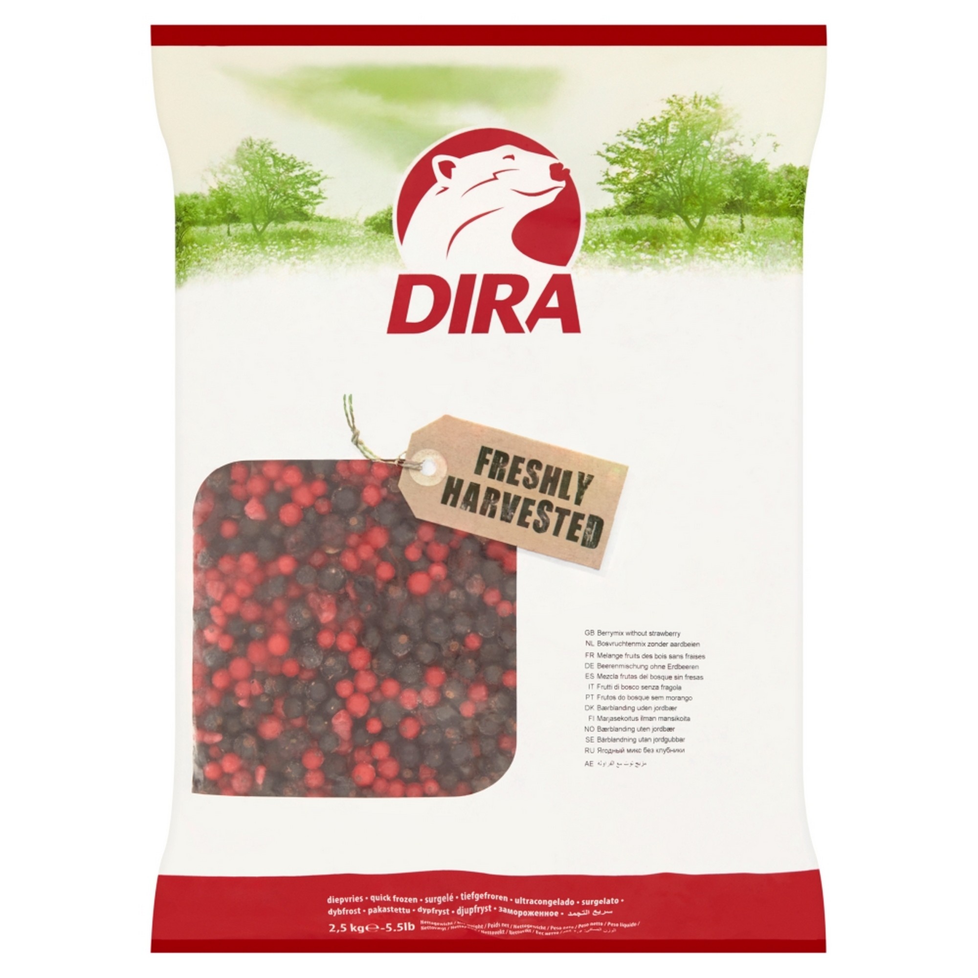 Skogsbærblanding frys 4x2,5kg t kg