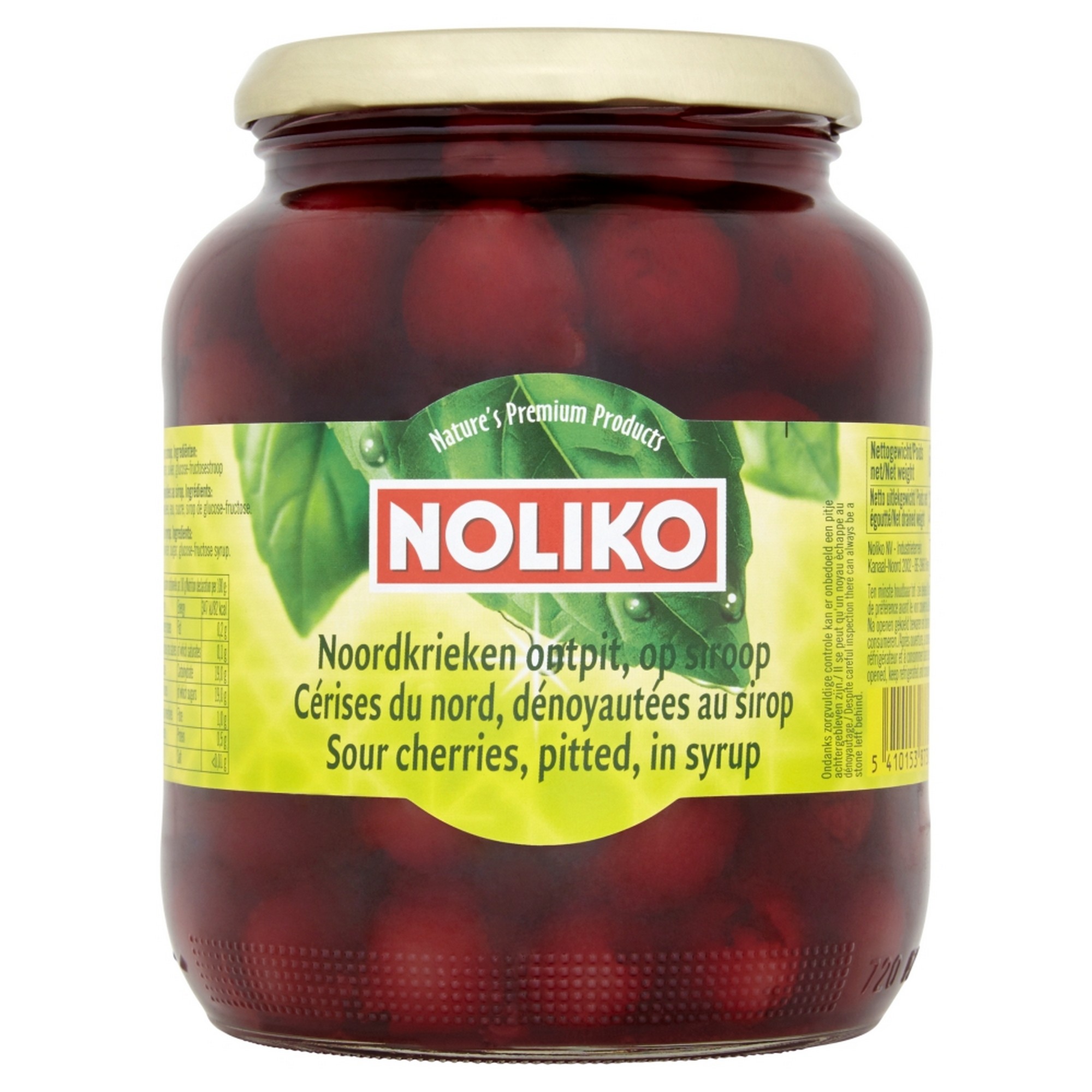 Cherries without stone in syrup 680g