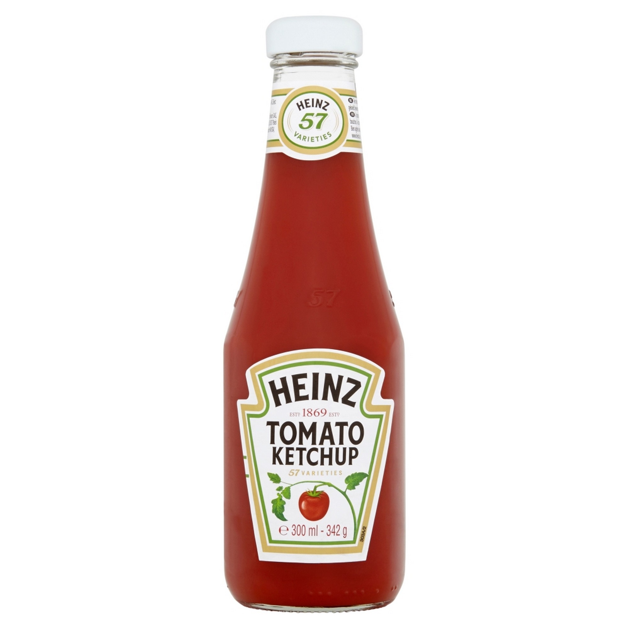 Ketchup heinz btl. t 342g