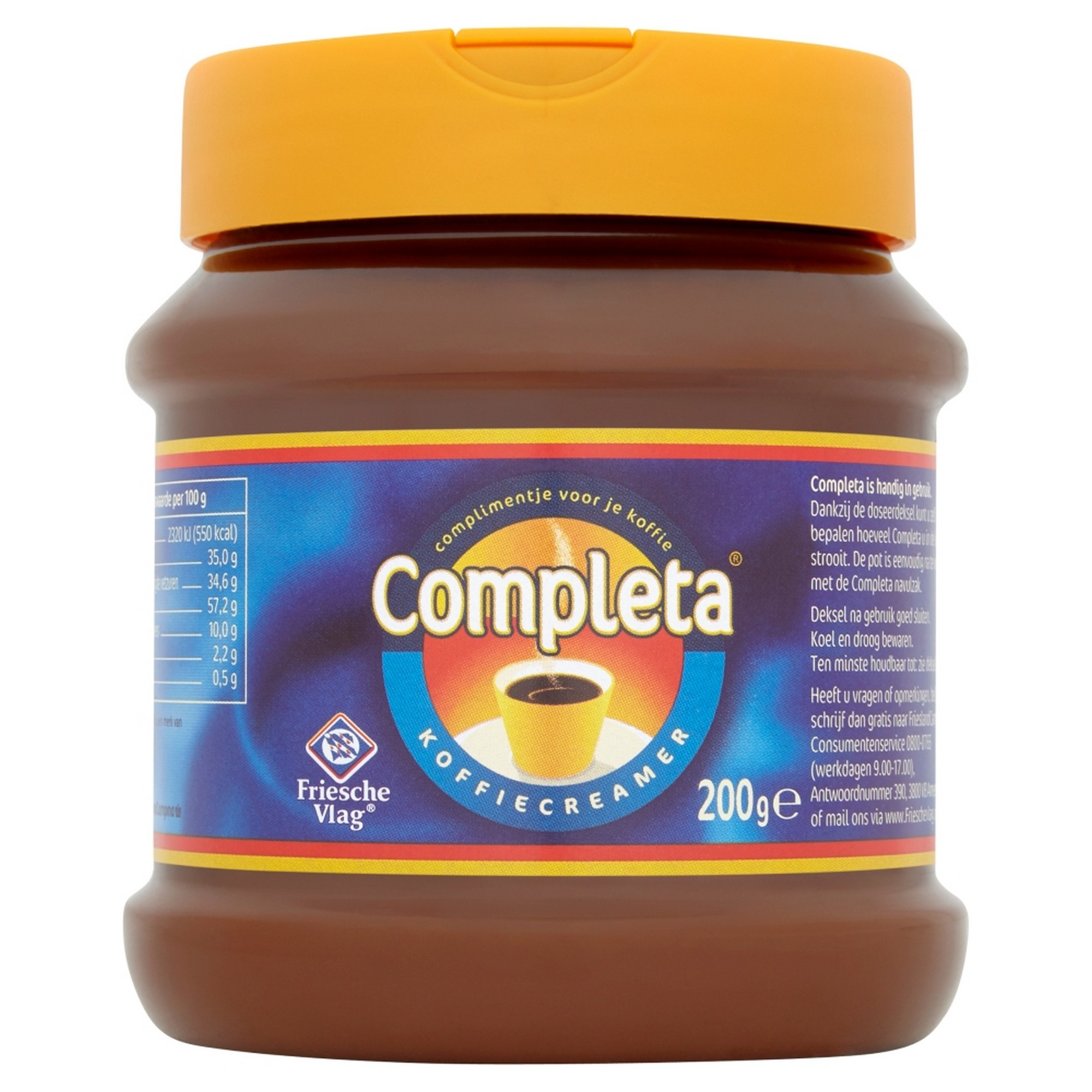 Kaffe melkpulver t 200g