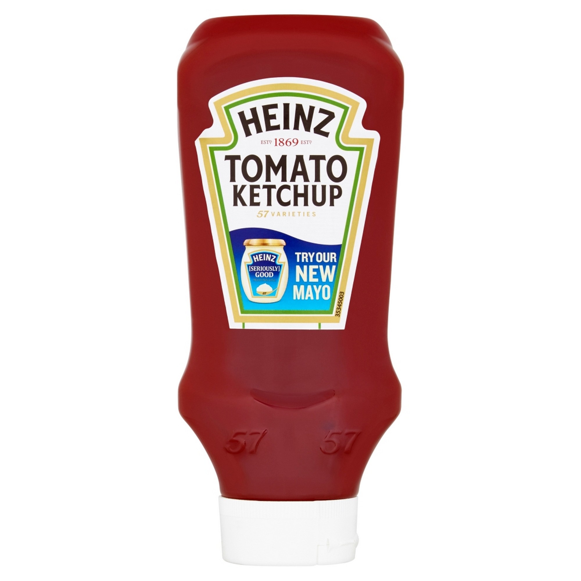 Ketchup heinz top down  t  605ml