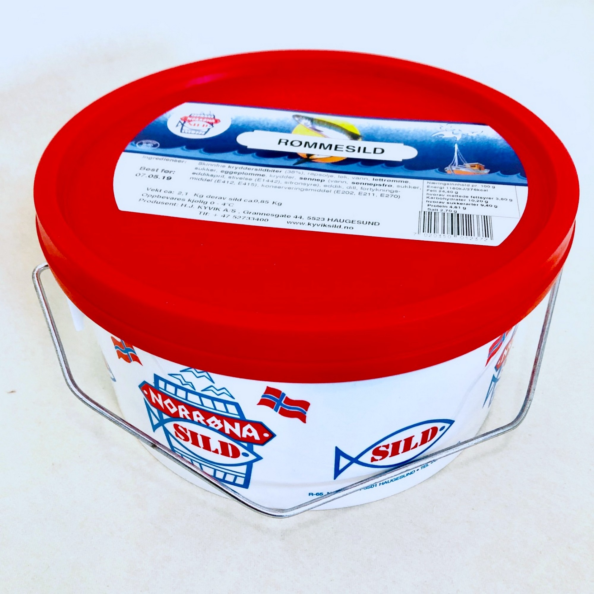 Rømmesild 2,1kg