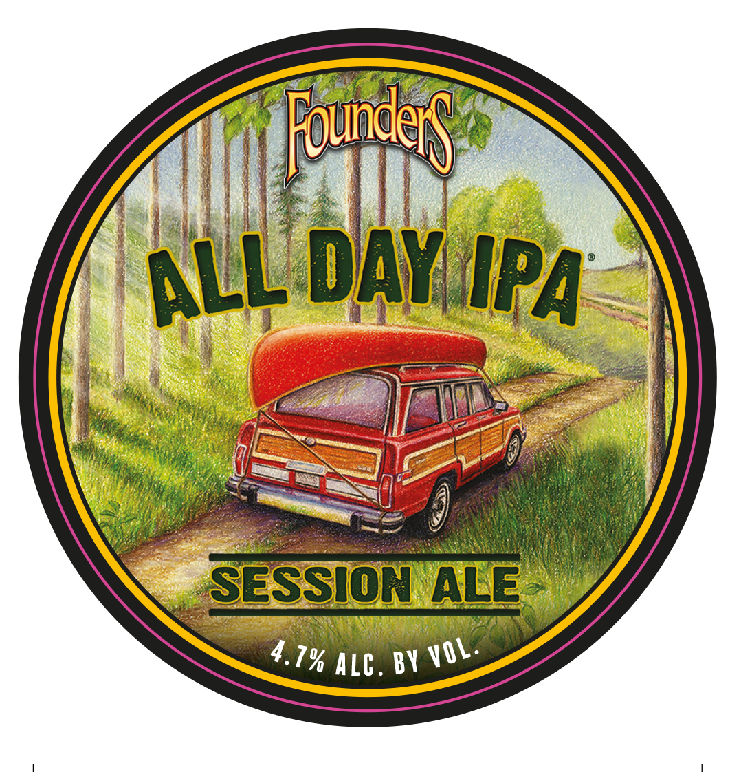 Founders all day ipa fat 4,7% 30l