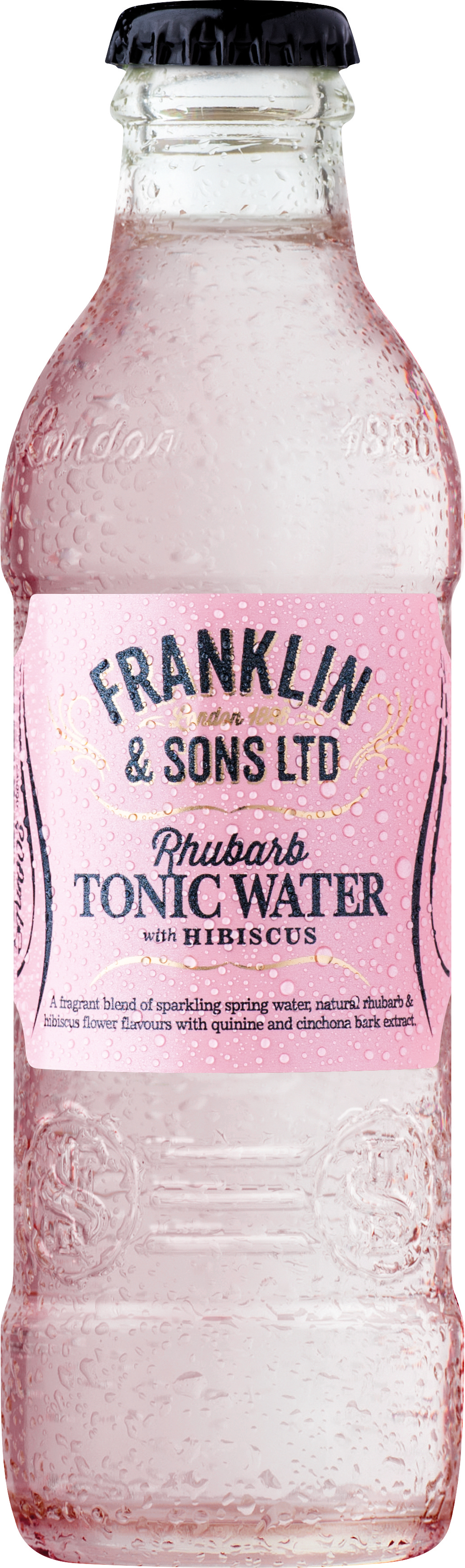 Franklin rhubarb tonic 24x20cl