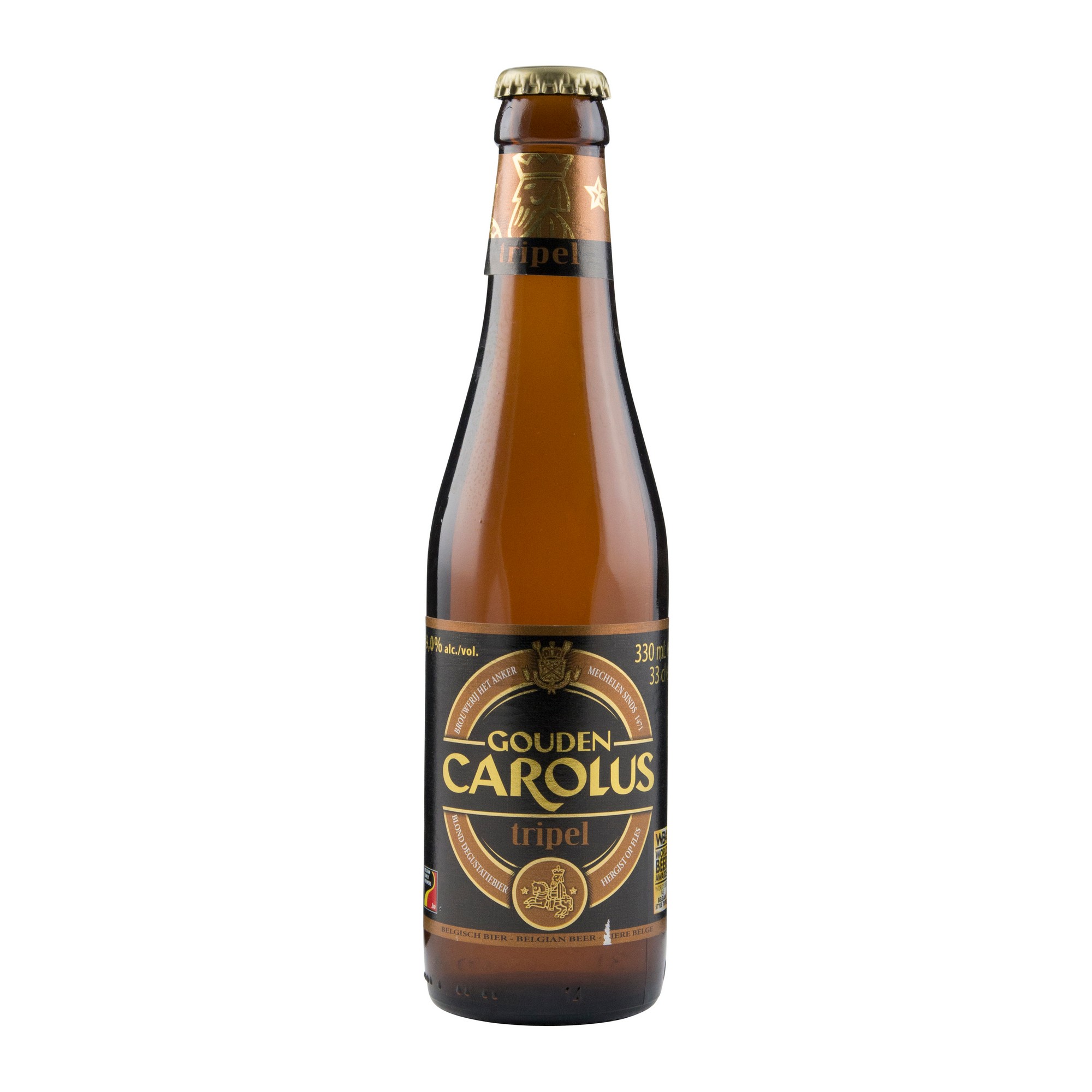 Gouden carolus triple 9% 24x33cl