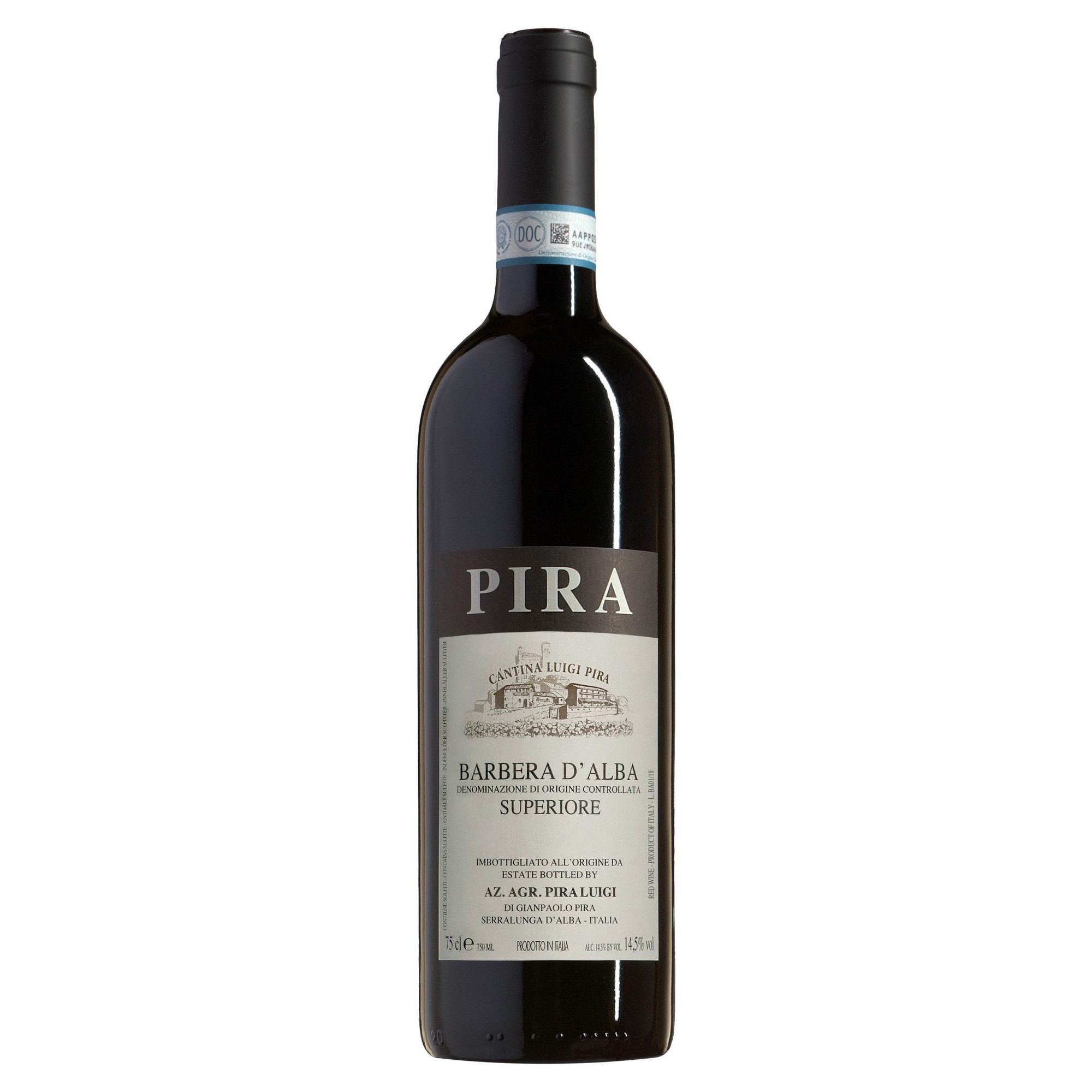 Luigi pira barbera d alba   14,5%   75cl