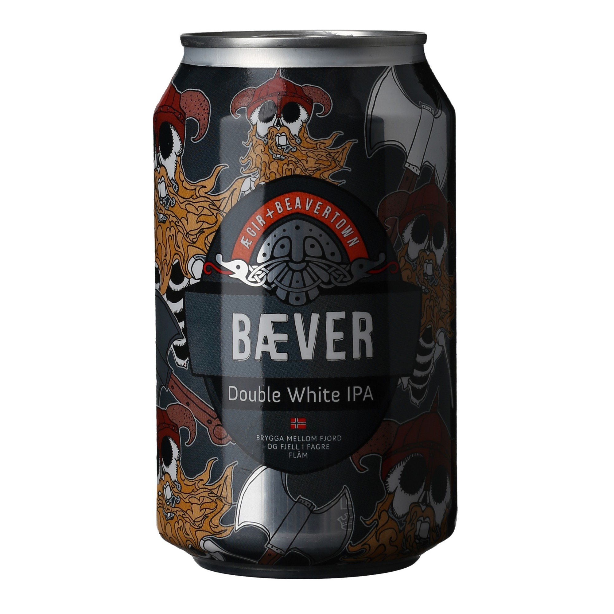 Ægir bæver double white ipa 8% 24x33cl