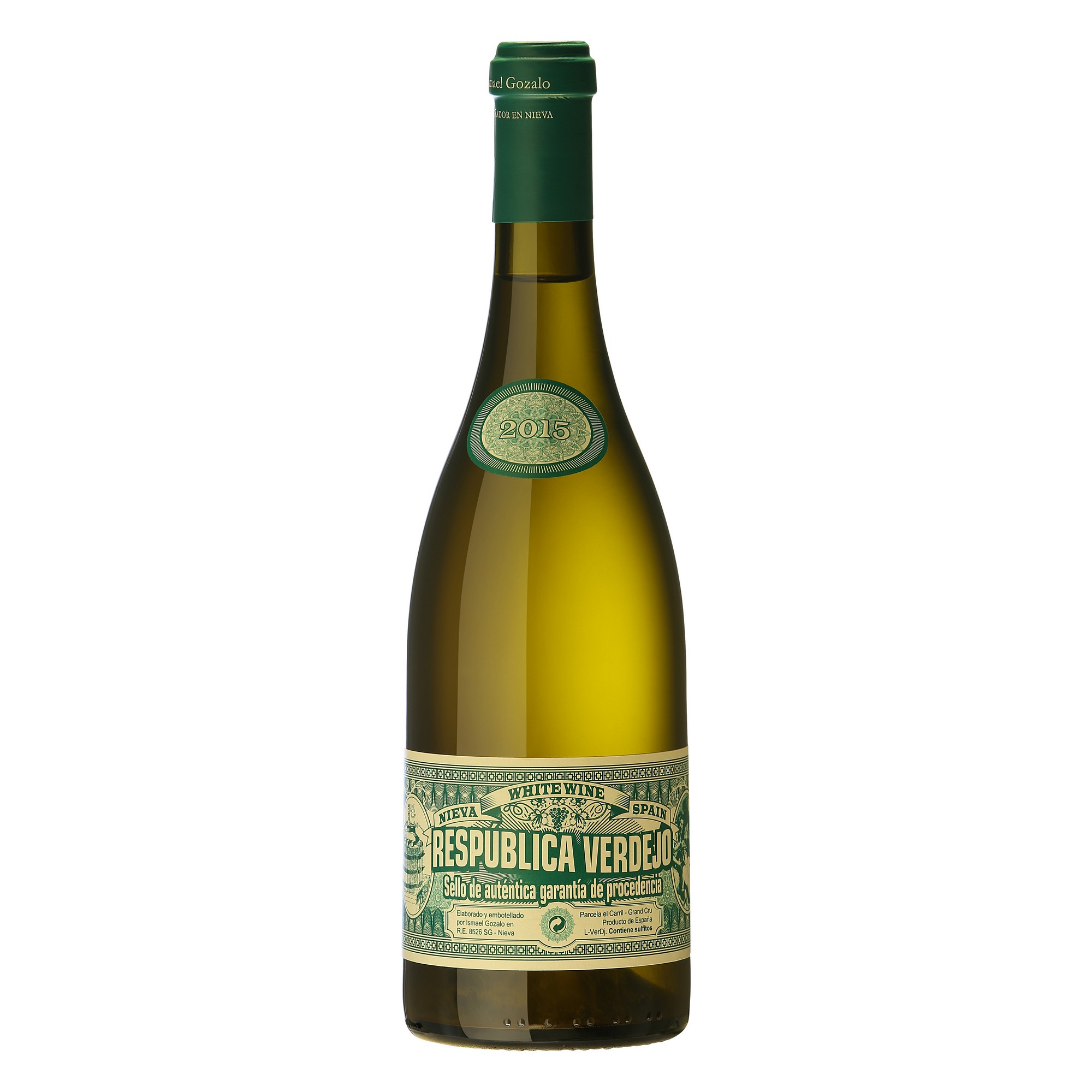 Ismael gozalo respublica verdejo   13,5%   75cl