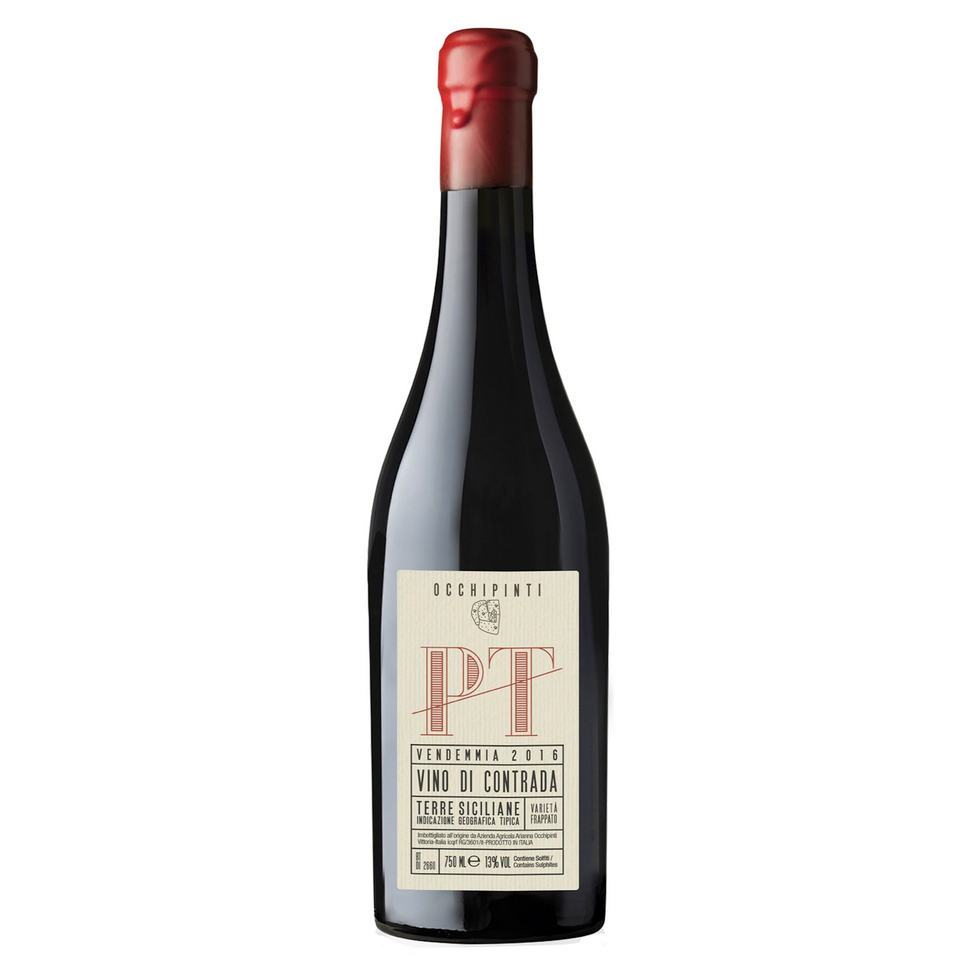 Occhipinti pt vino di contrada frappato 12,5% 75cl
