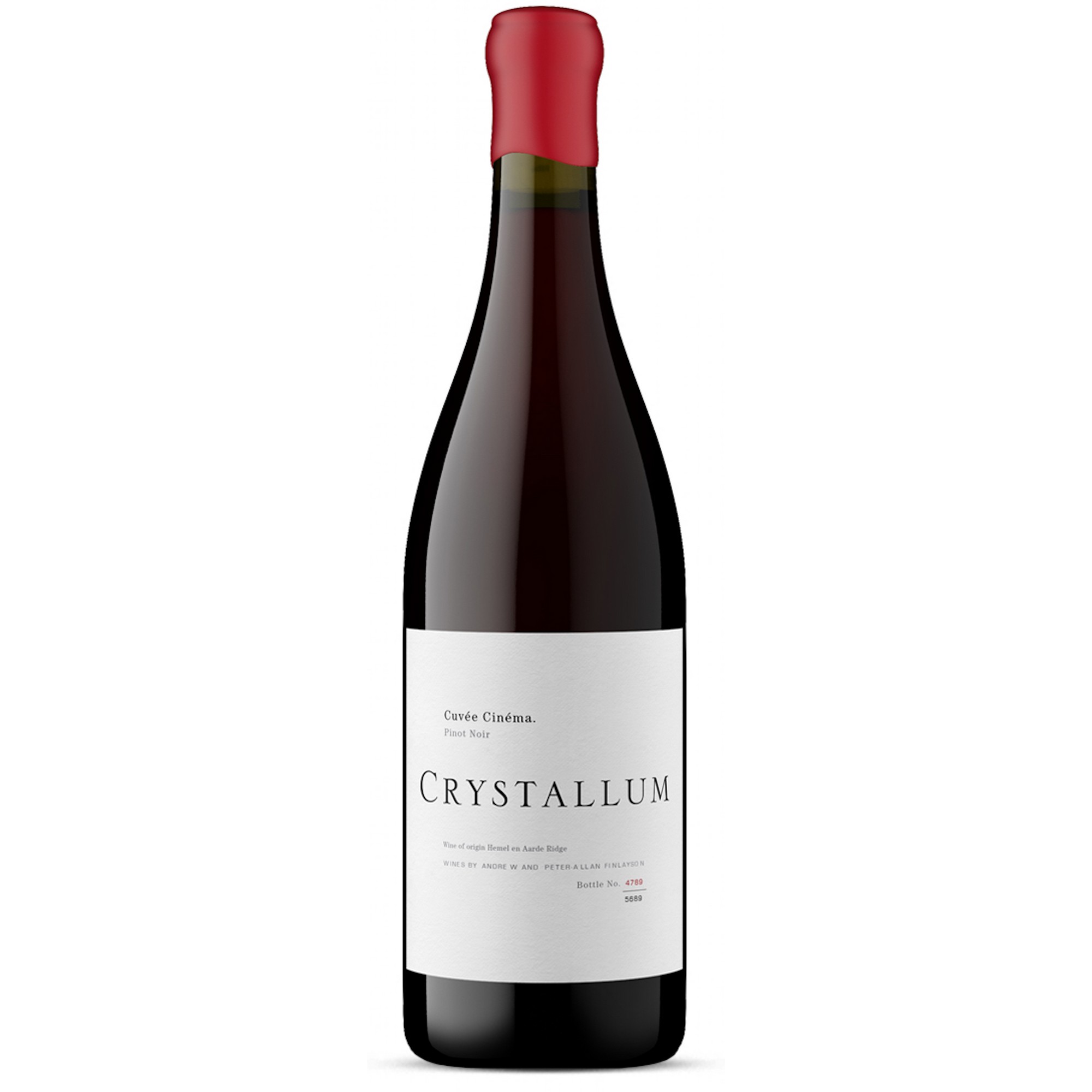 Crystallum cuvee cinema pinot noir 14% 75cl