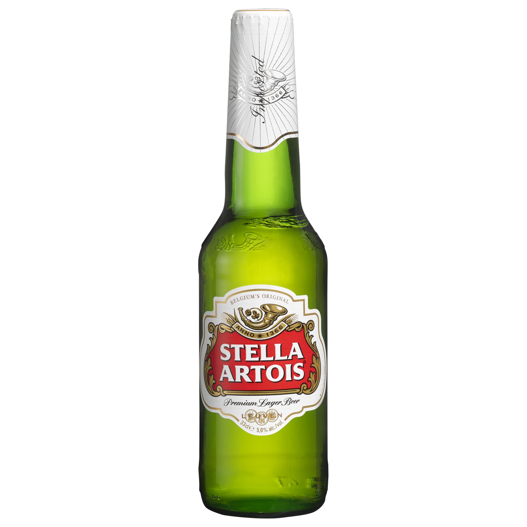Stella artois   5%   24x33cl