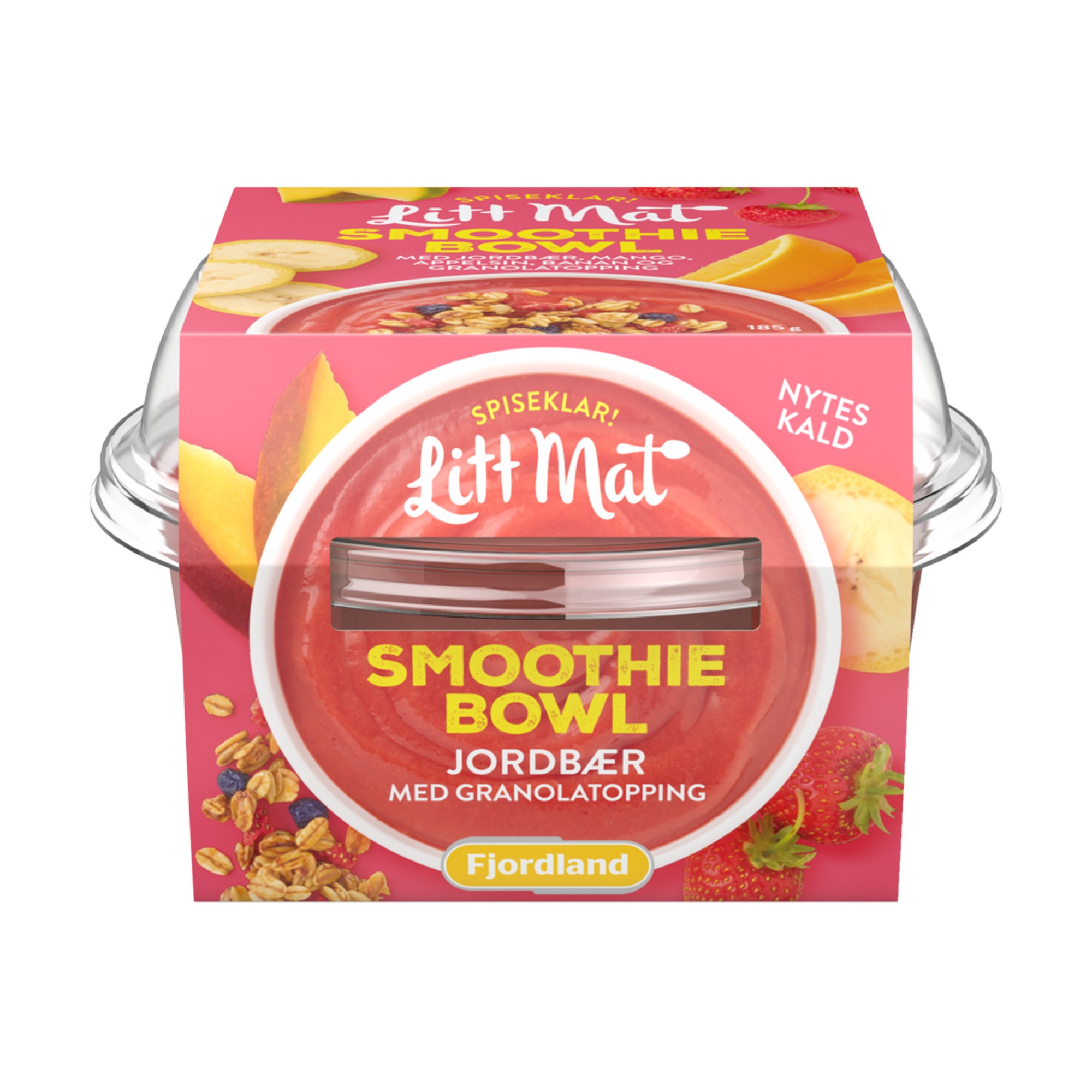 Jordbær smoothie litt mat 185g