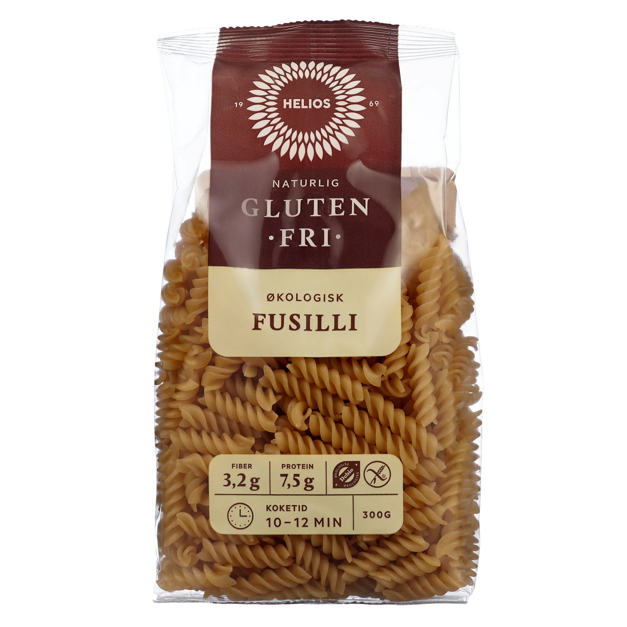Pasta fusilli glutenfri økol. 300g