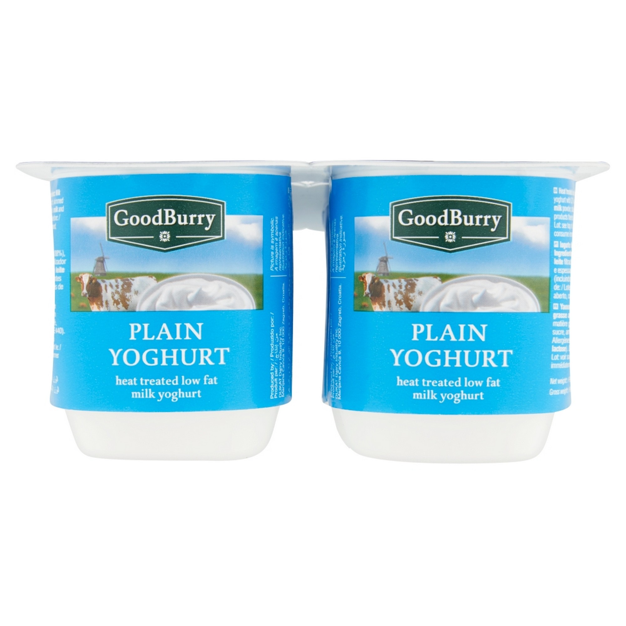 Yoghurt natruell goodburry t 6x4x125g