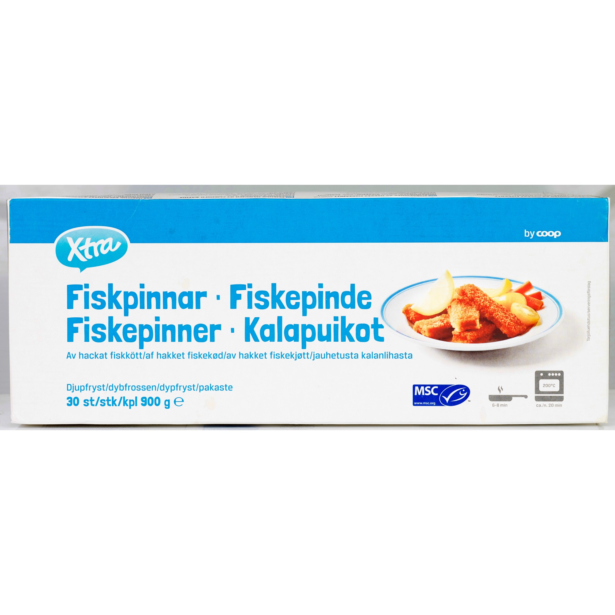 Coop x-tra fish fingers 900g
