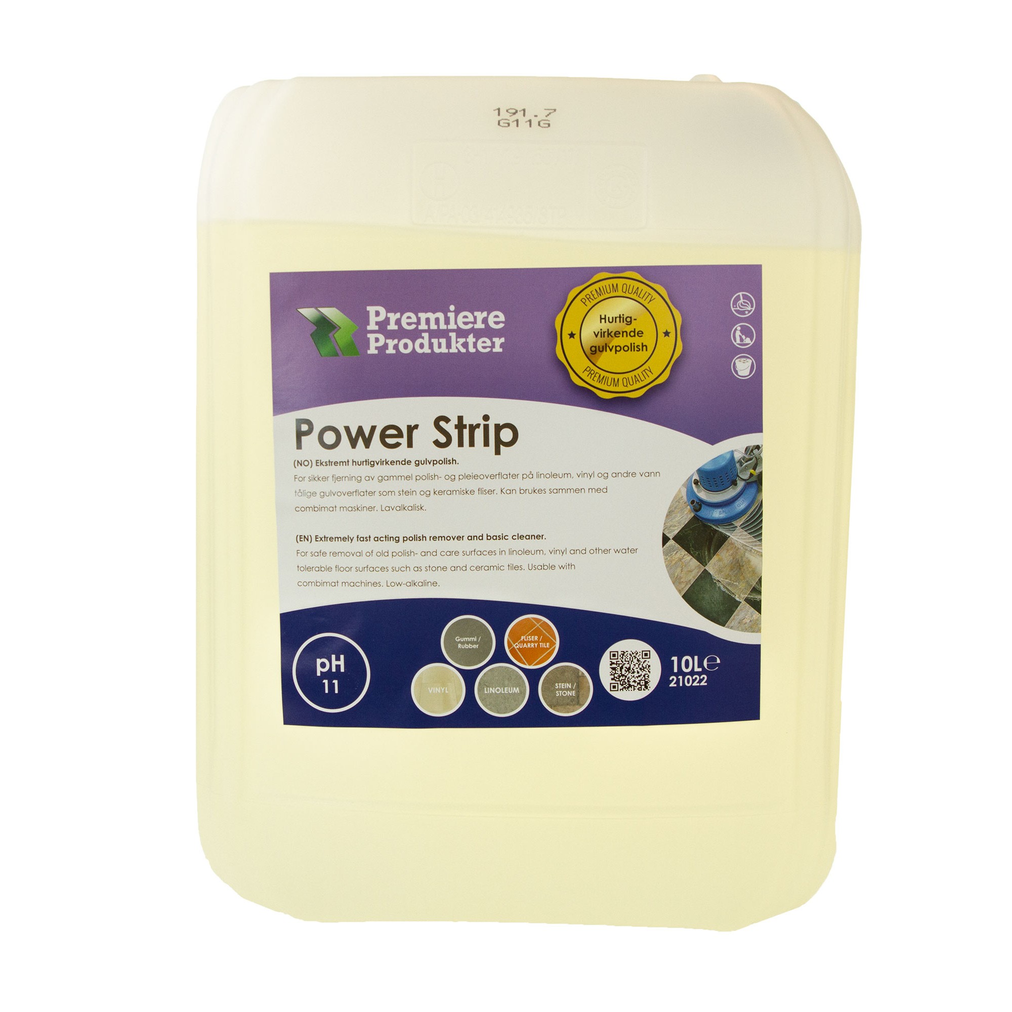 Power strip kanne 10l