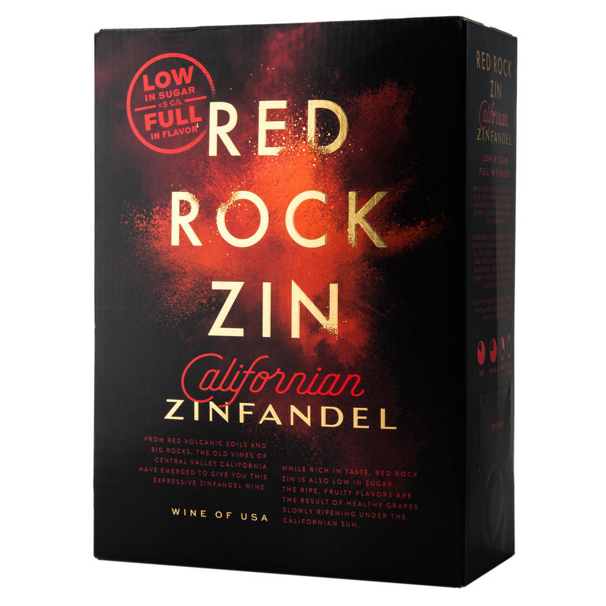 Red rock zinfandel bib 12,5% 3l