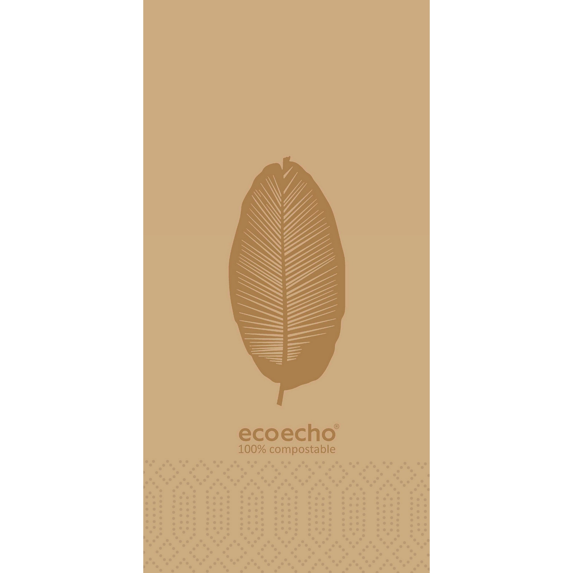 Serviett 3lags 40cm organic ecoecho 250stk