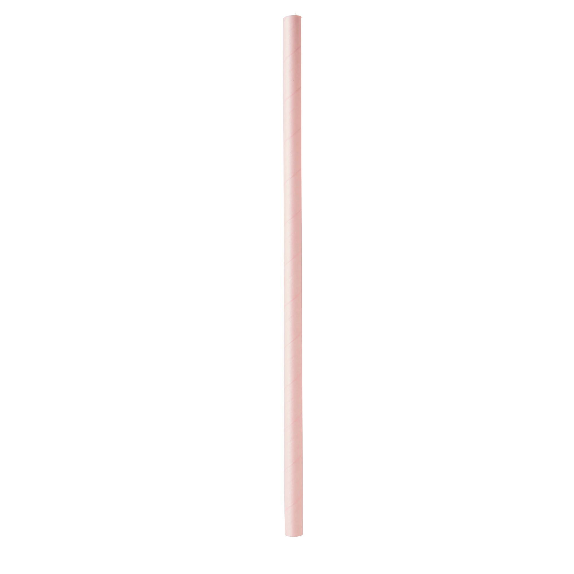 Sugerør papir 8x230mm mellow rose  100stk