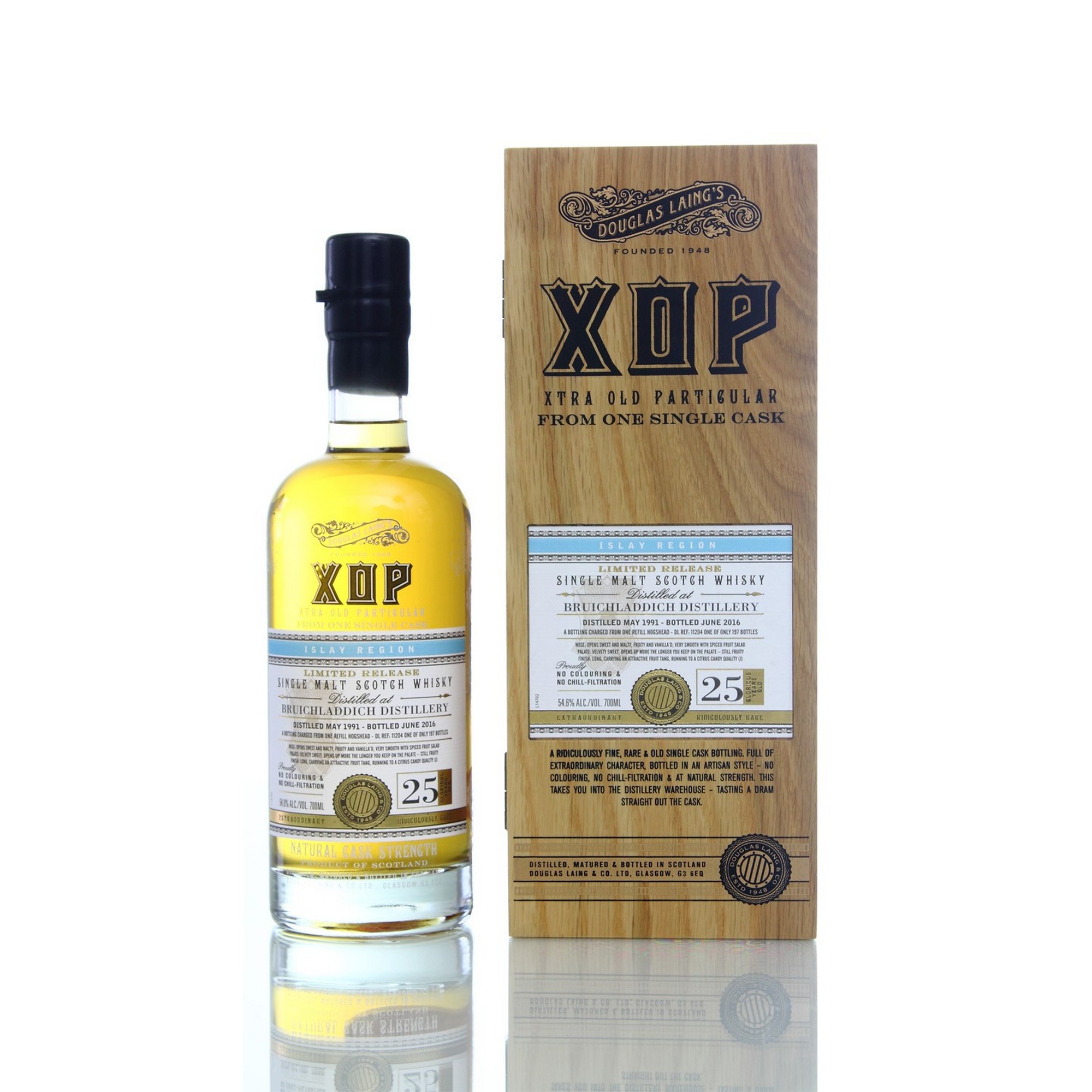 Bruichladdich 1988 25 yo old particular 50,1% 70cl