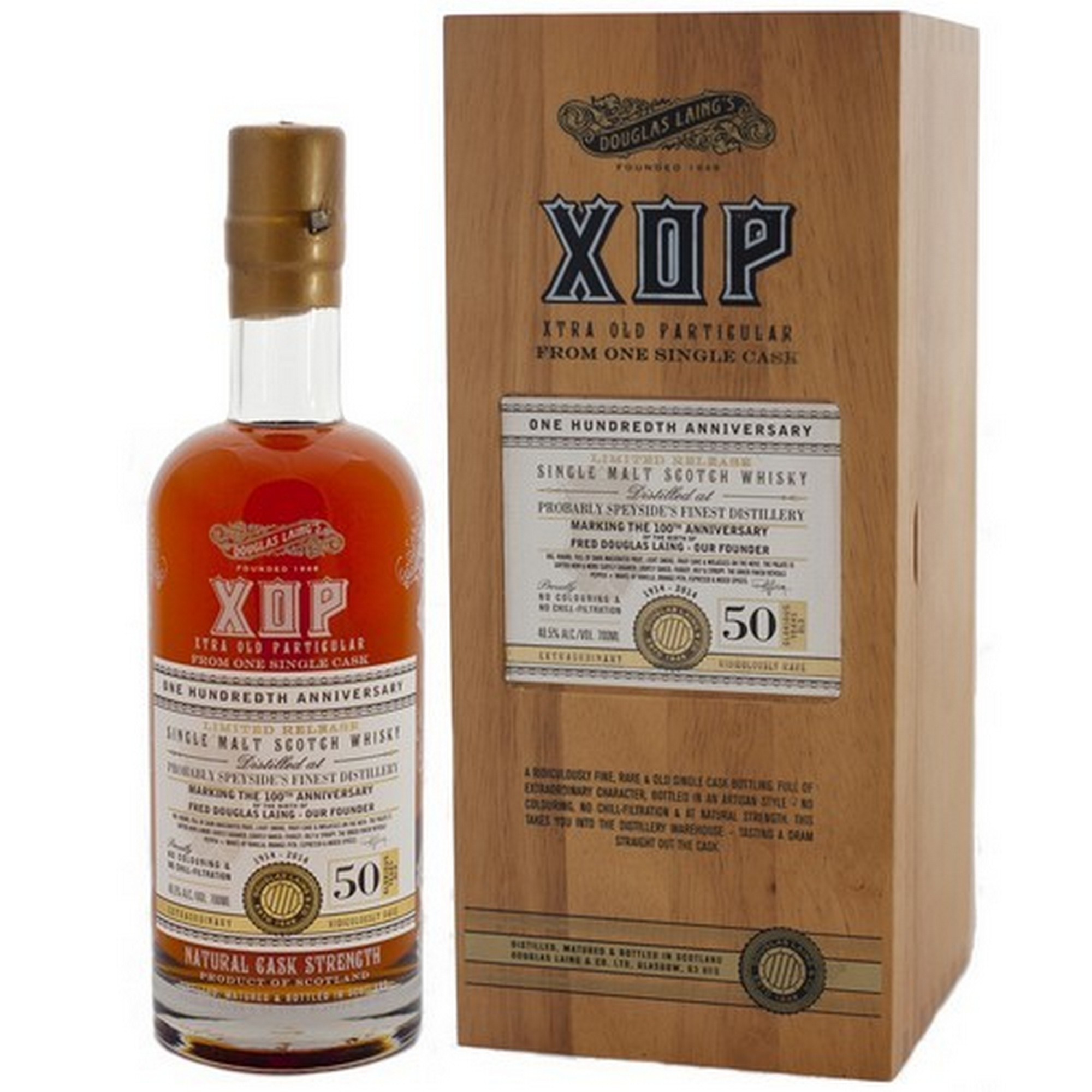 Probably speyside s finest 50 yo xop 40,5% 70cl