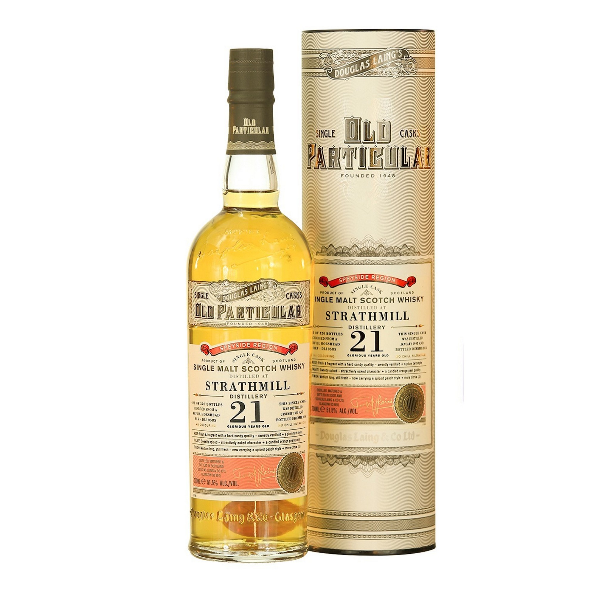 Strathmill 21 yo 1993 old particular 51,5% 70cl
