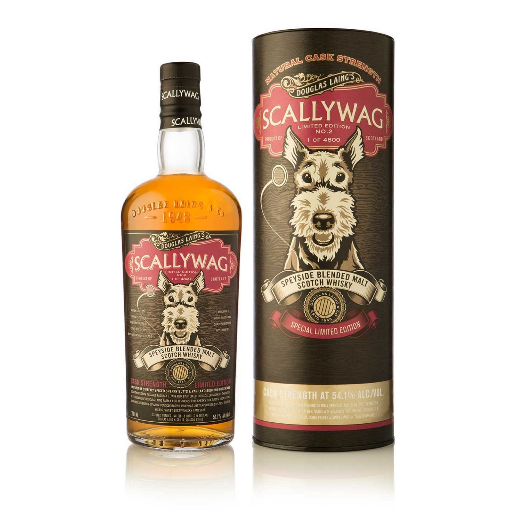 Scallywag cask strength batch #2 54,1% 70cl
