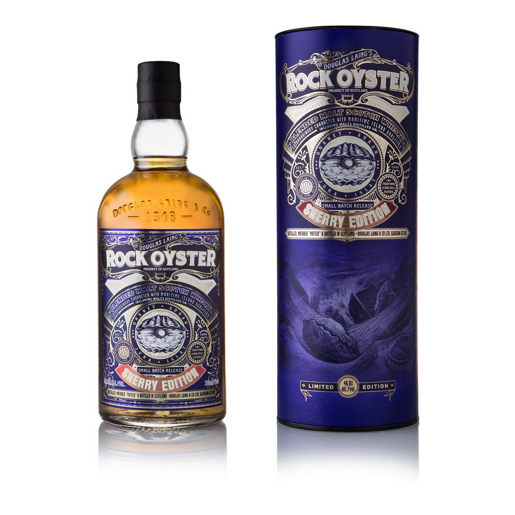 Rock oyster sherry cask edition 46,8% 70cl
