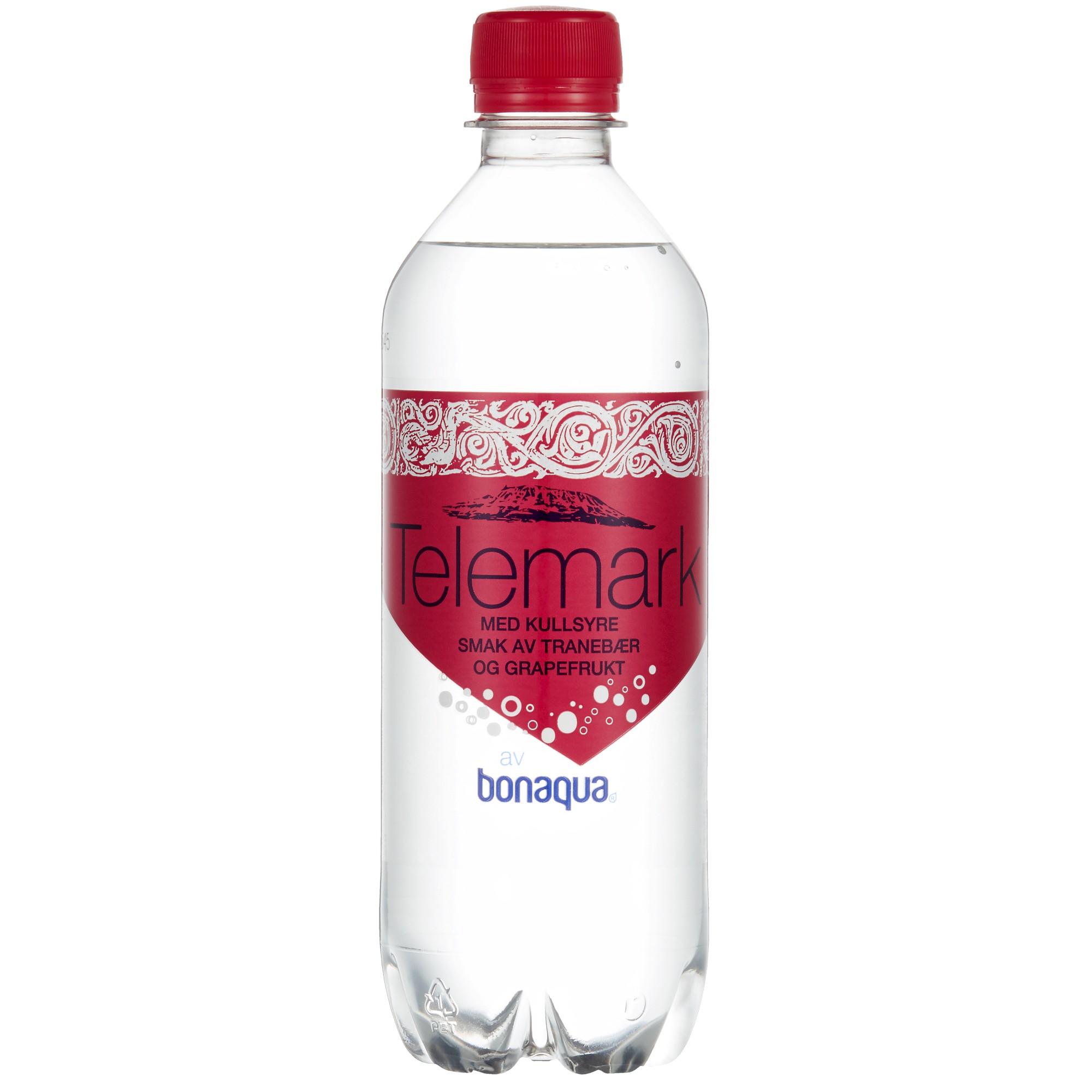 Telemark kullsyre cranberry grapefruit 24x0,5l