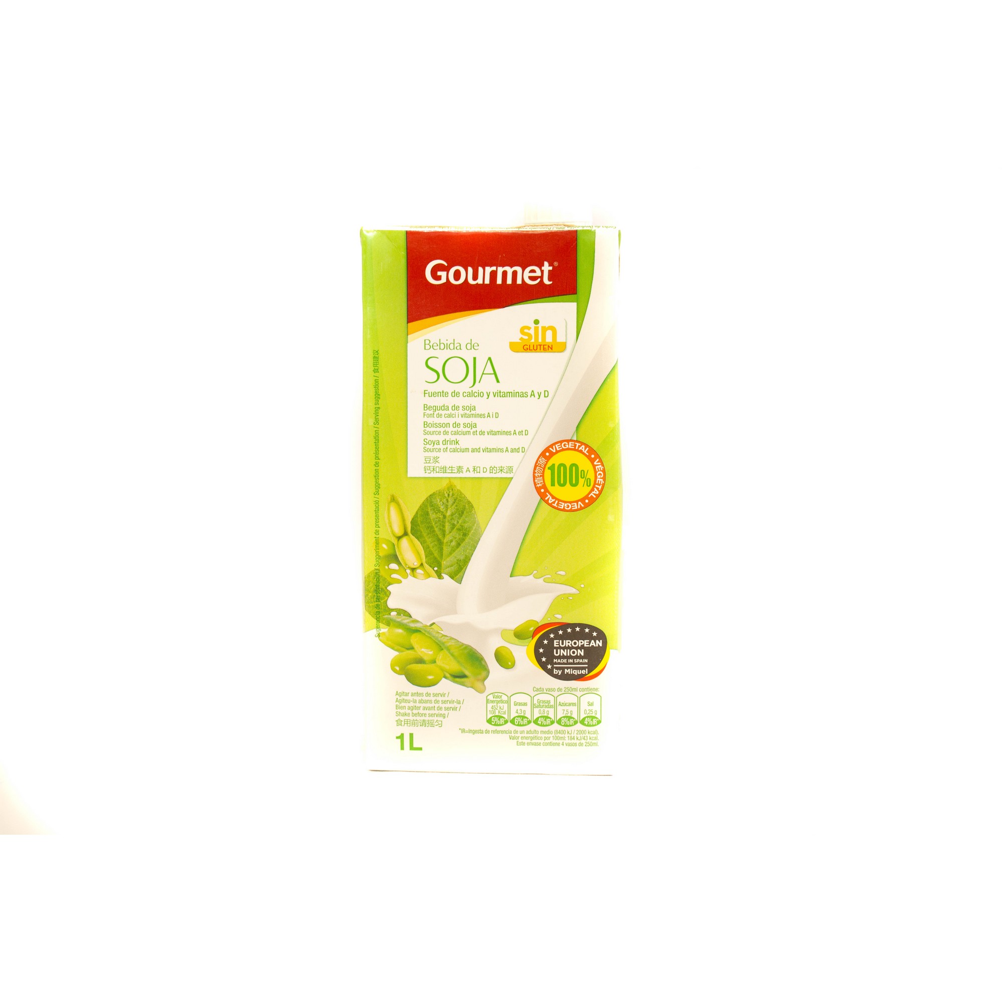 Soyamelk glutenfri   1l