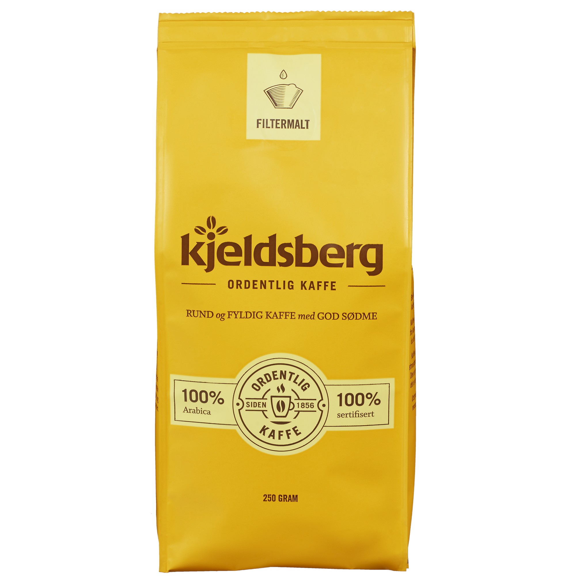 Kaffe filtermalt 250g